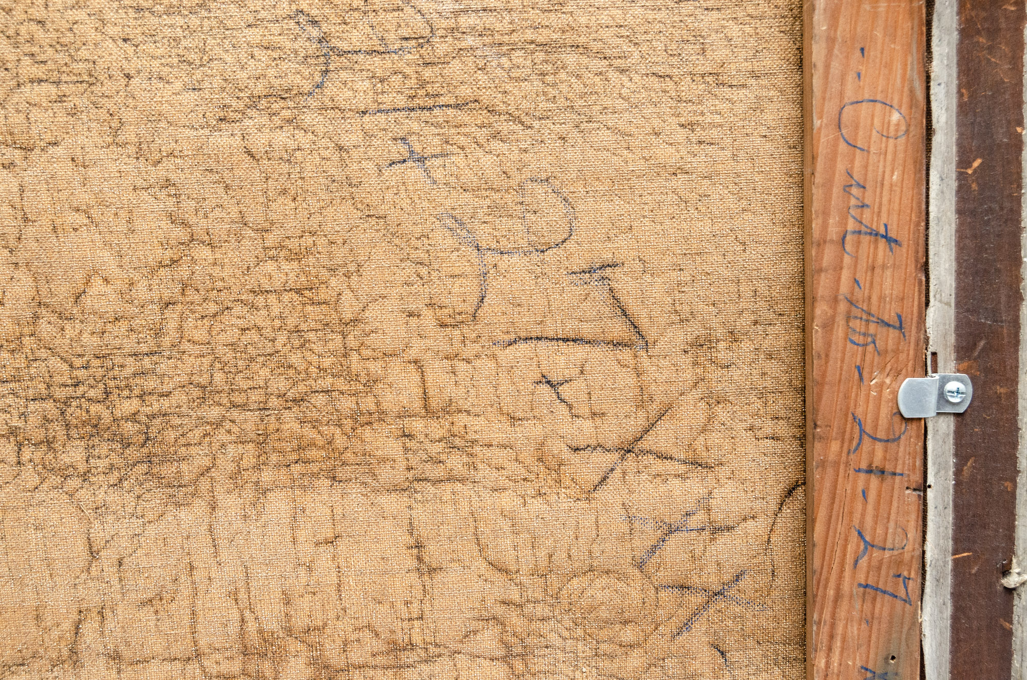 F. G. Urban Oil Painting of Dutch Harbor Scene