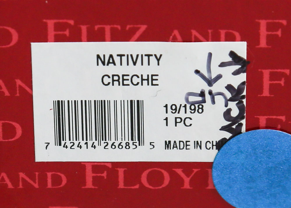 Fitz and Floyd "Nativity" Creche