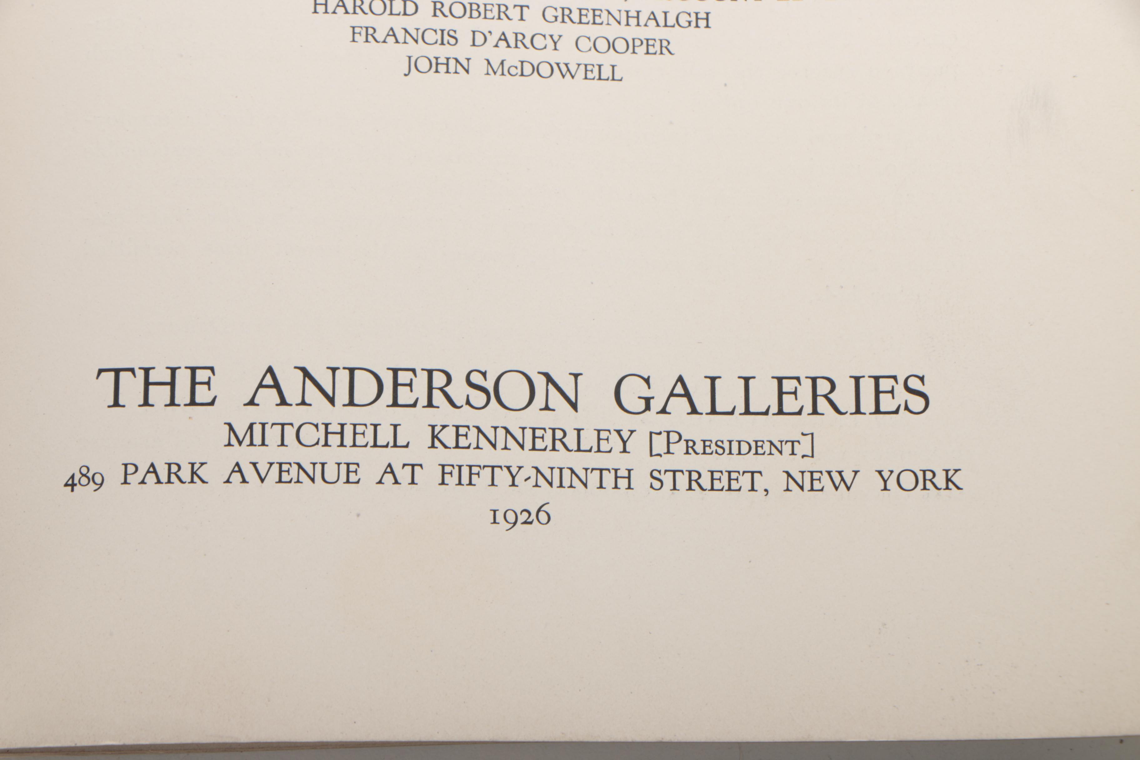 Vintage Art Auction Catalogs