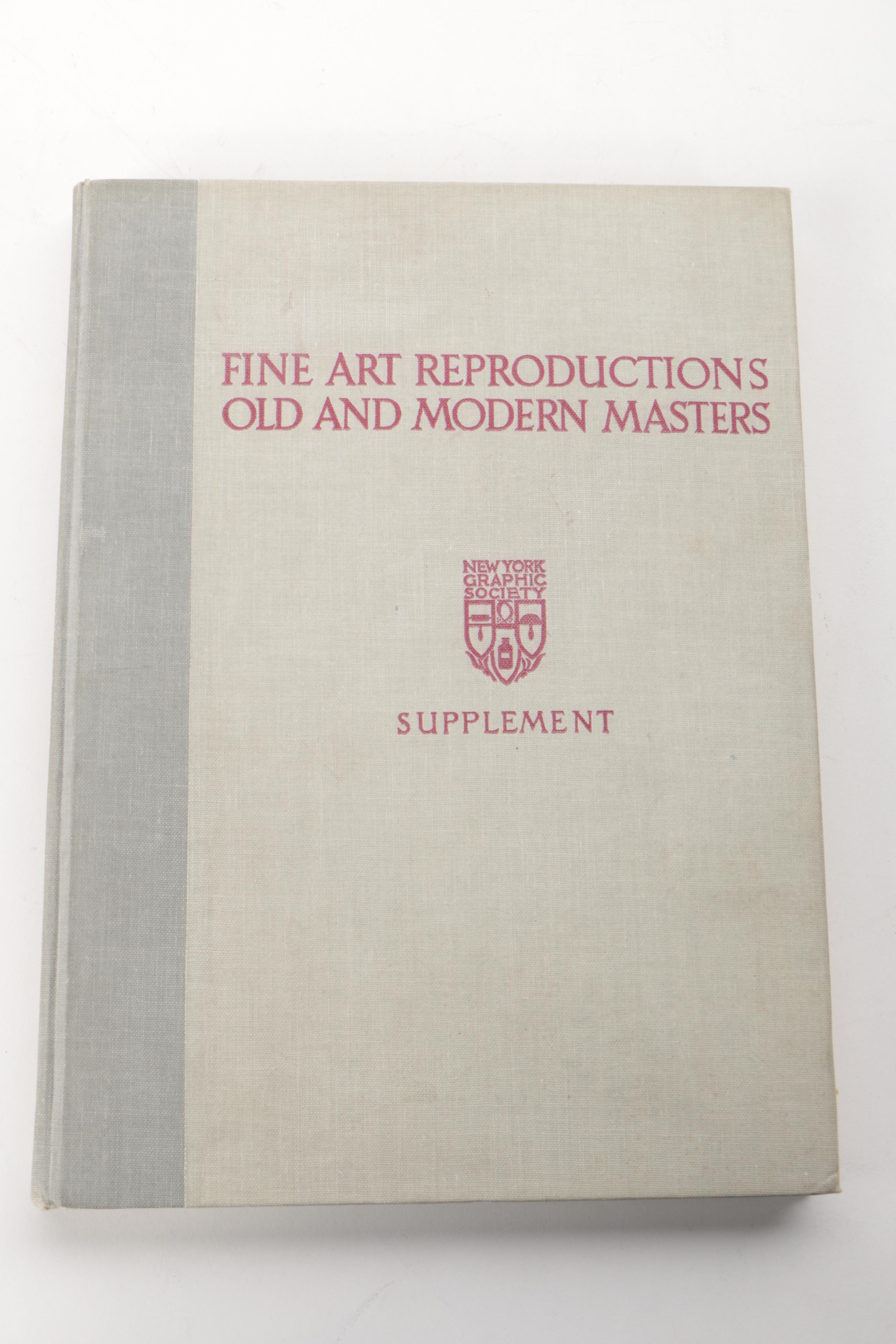 "Fine Art Reproductions: Old and Modern Masters" Books
