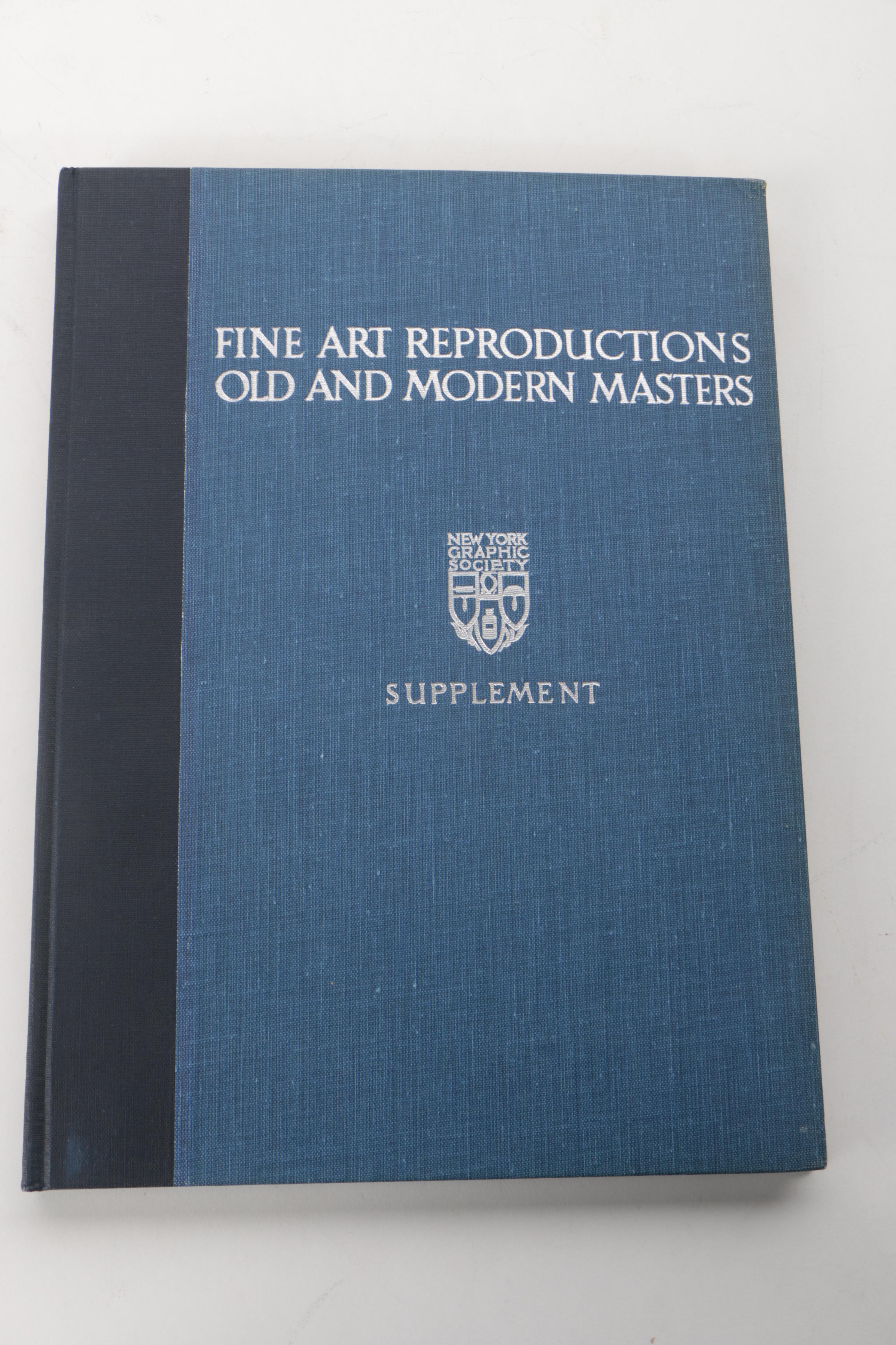 "Fine Art Reproductions: Old and Modern Masters" Books