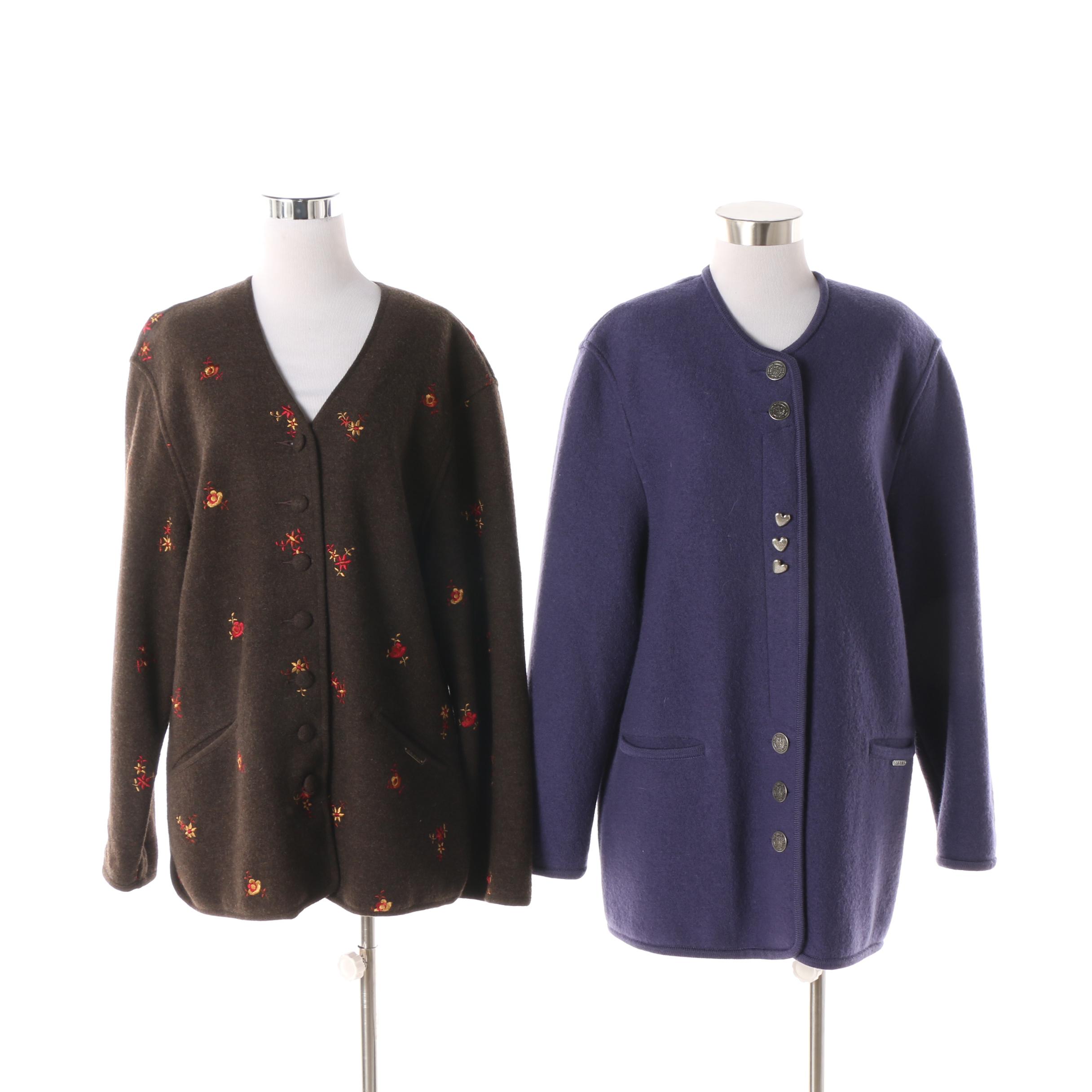 Women's Austrian Geiger of Austria Wool Walking Jackets