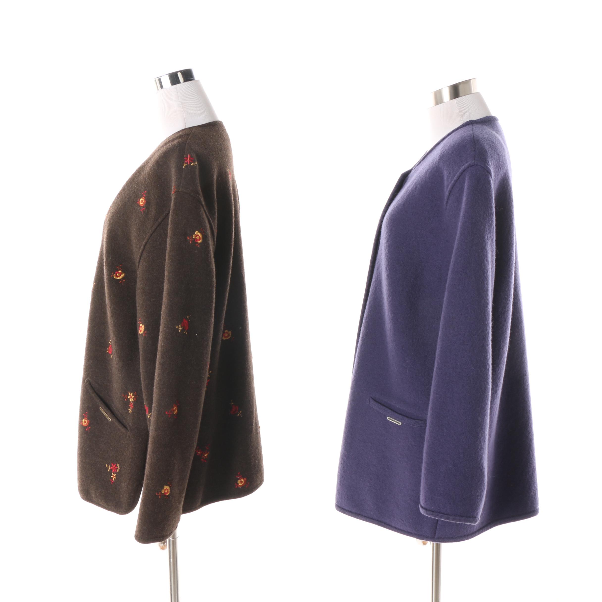 Women's Austrian Geiger of Austria Wool Walking Jackets