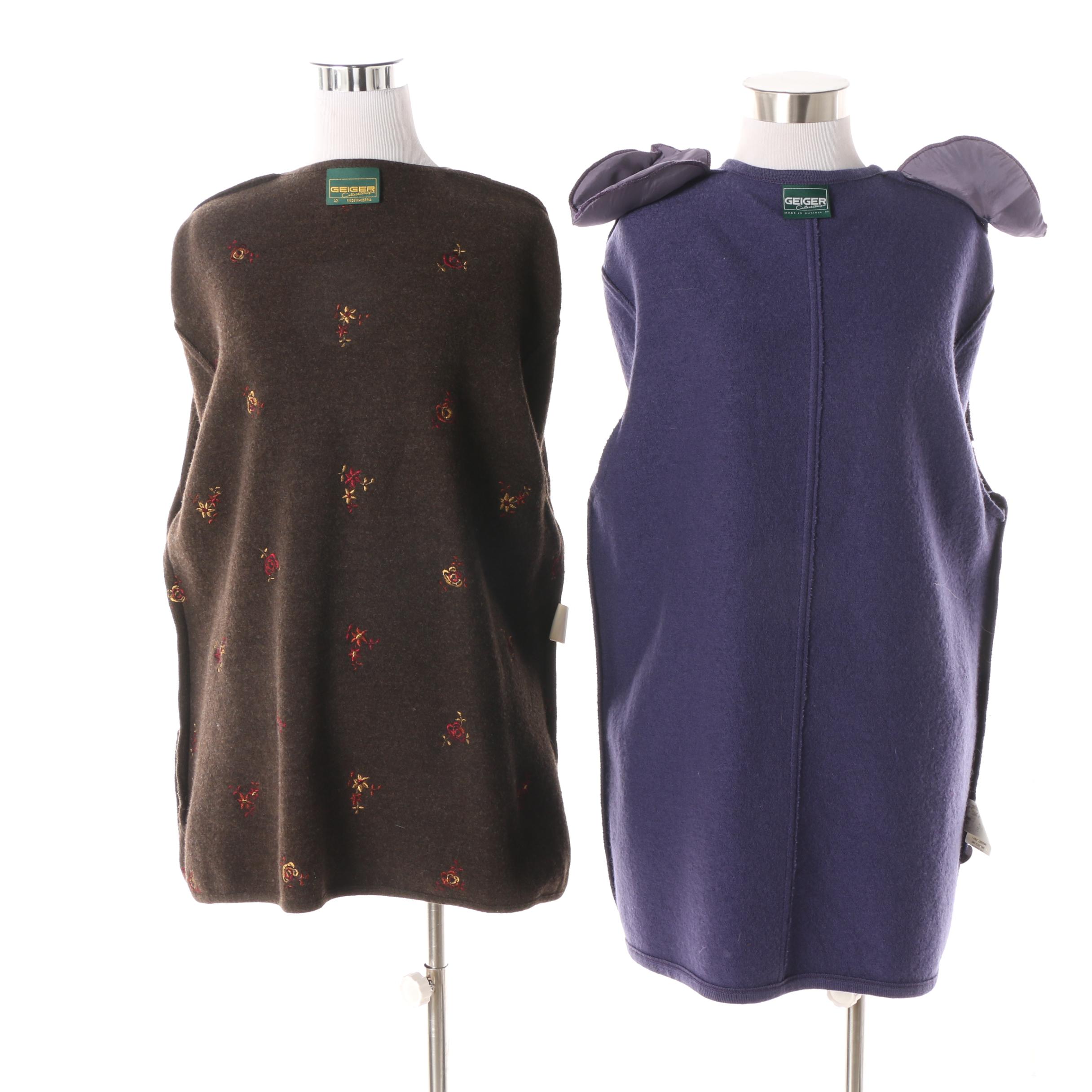 Women's Austrian Geiger of Austria Wool Walking Jackets