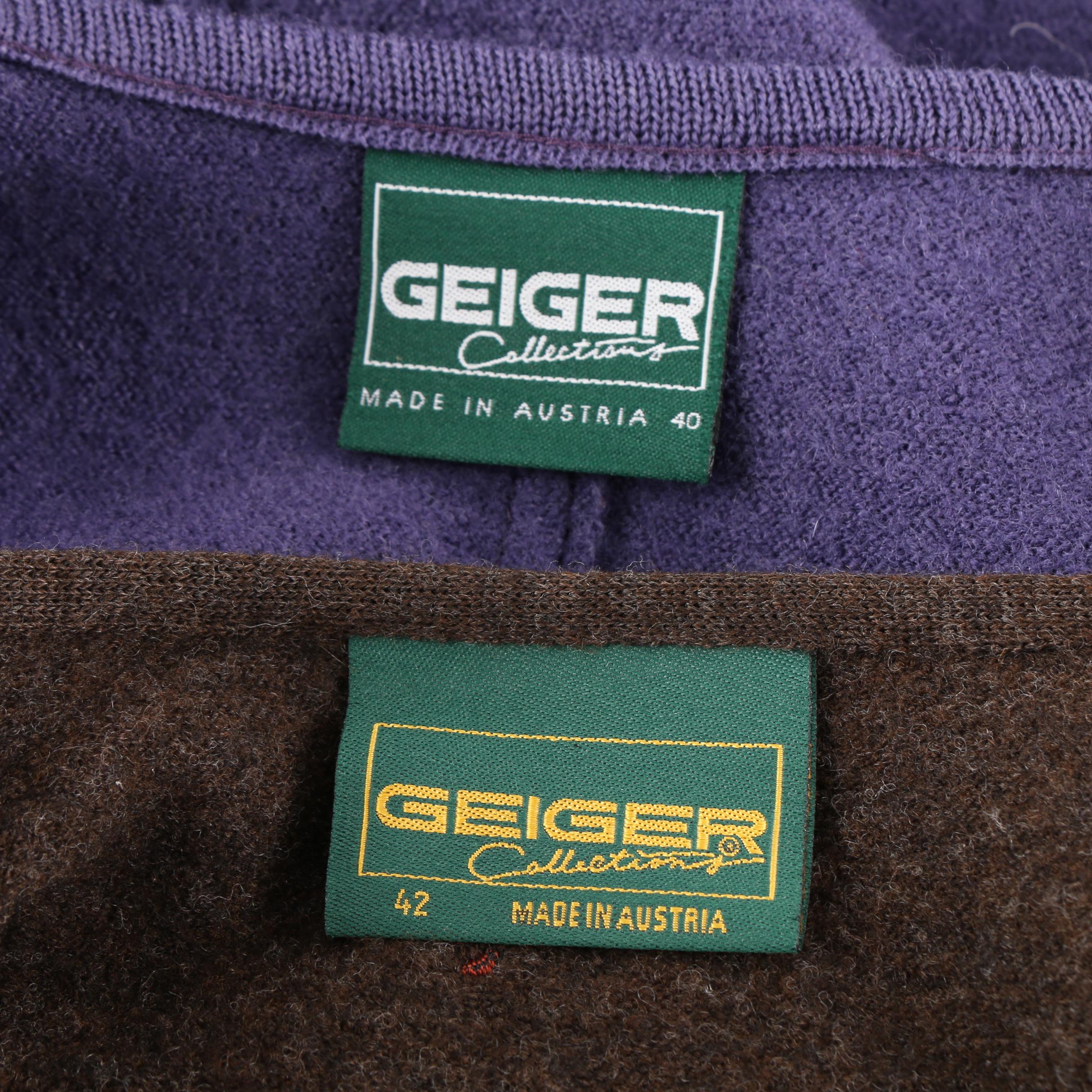 Women's Austrian Geiger of Austria Wool Walking Jackets