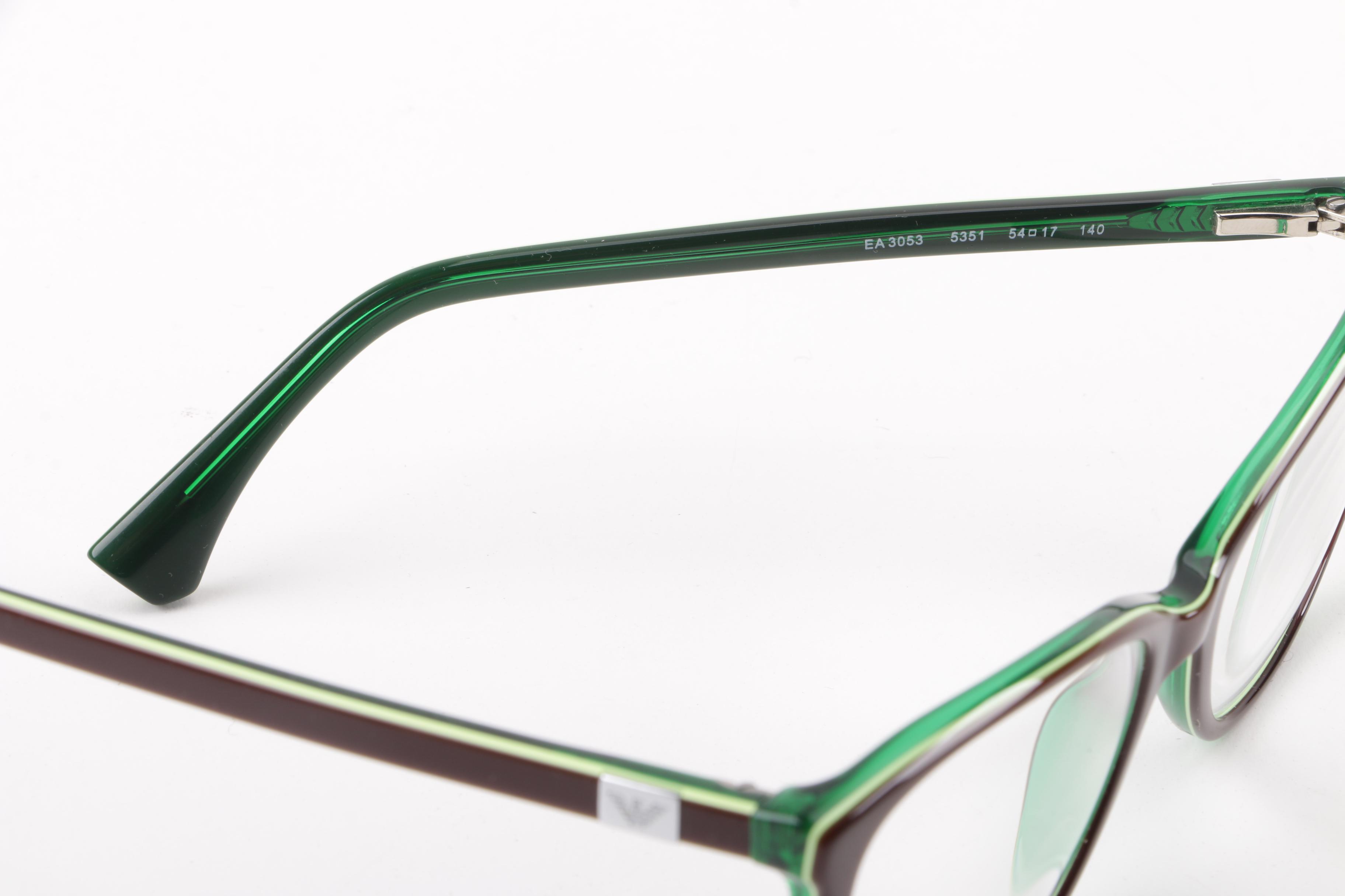 Emporio Armani and Charmant Prescription Eyeglasses