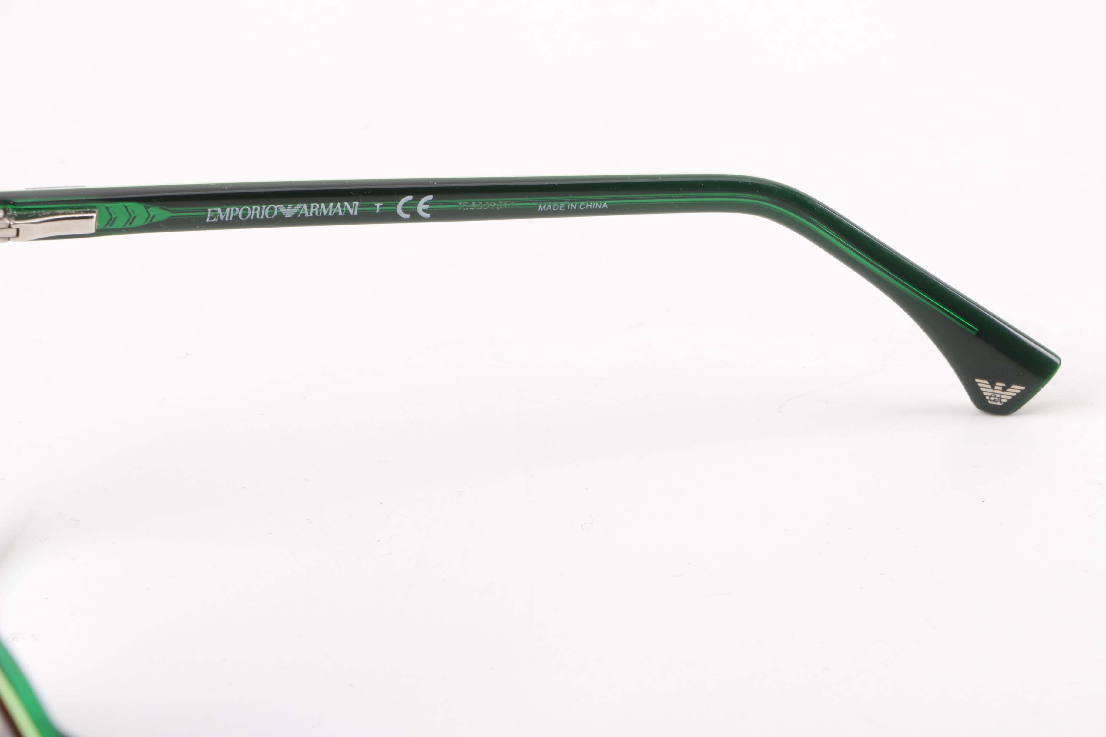 Emporio Armani and Charmant Prescription Eyeglasses