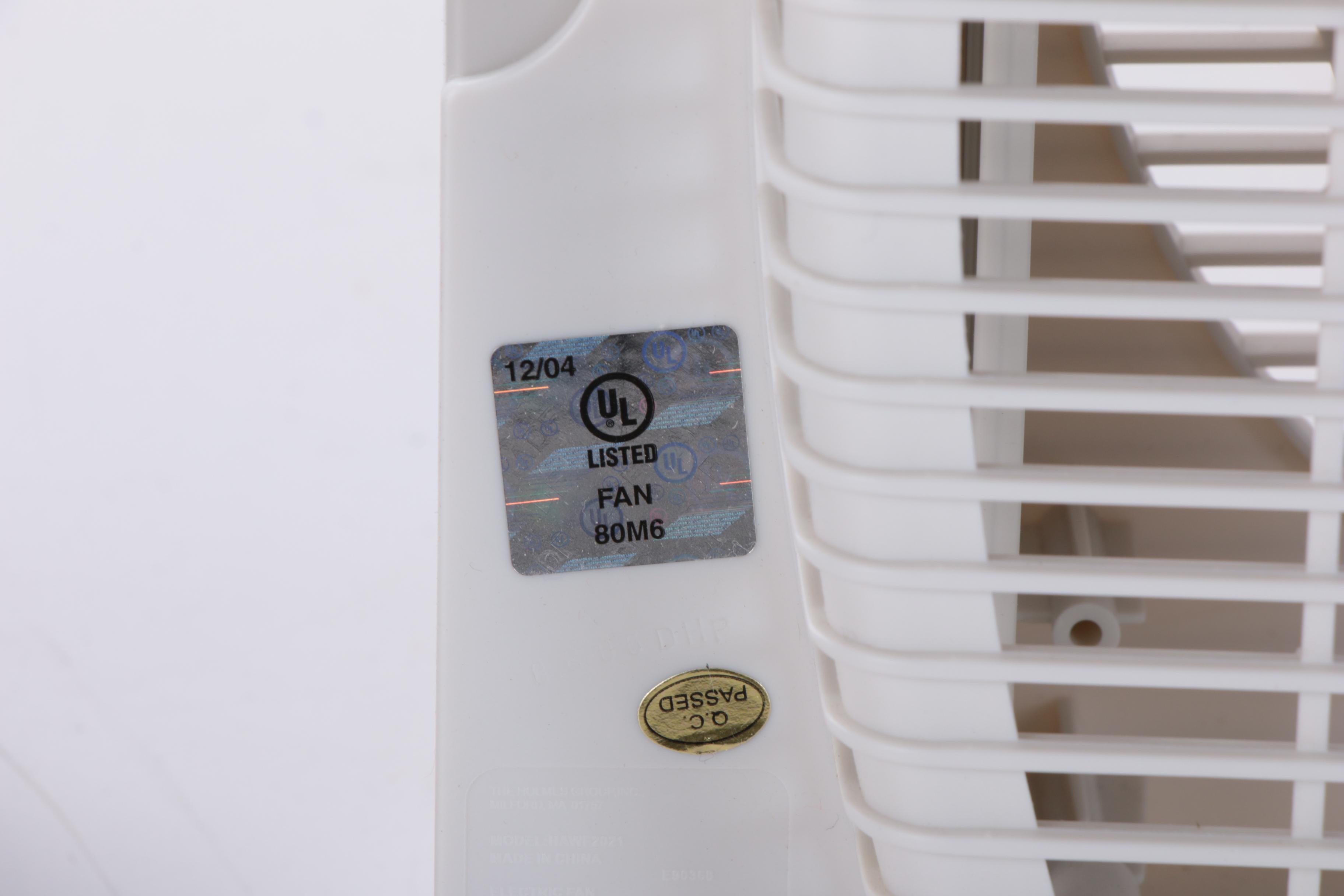 Lasko 20" Premium Box Fan with Holmes Twin Window Fans