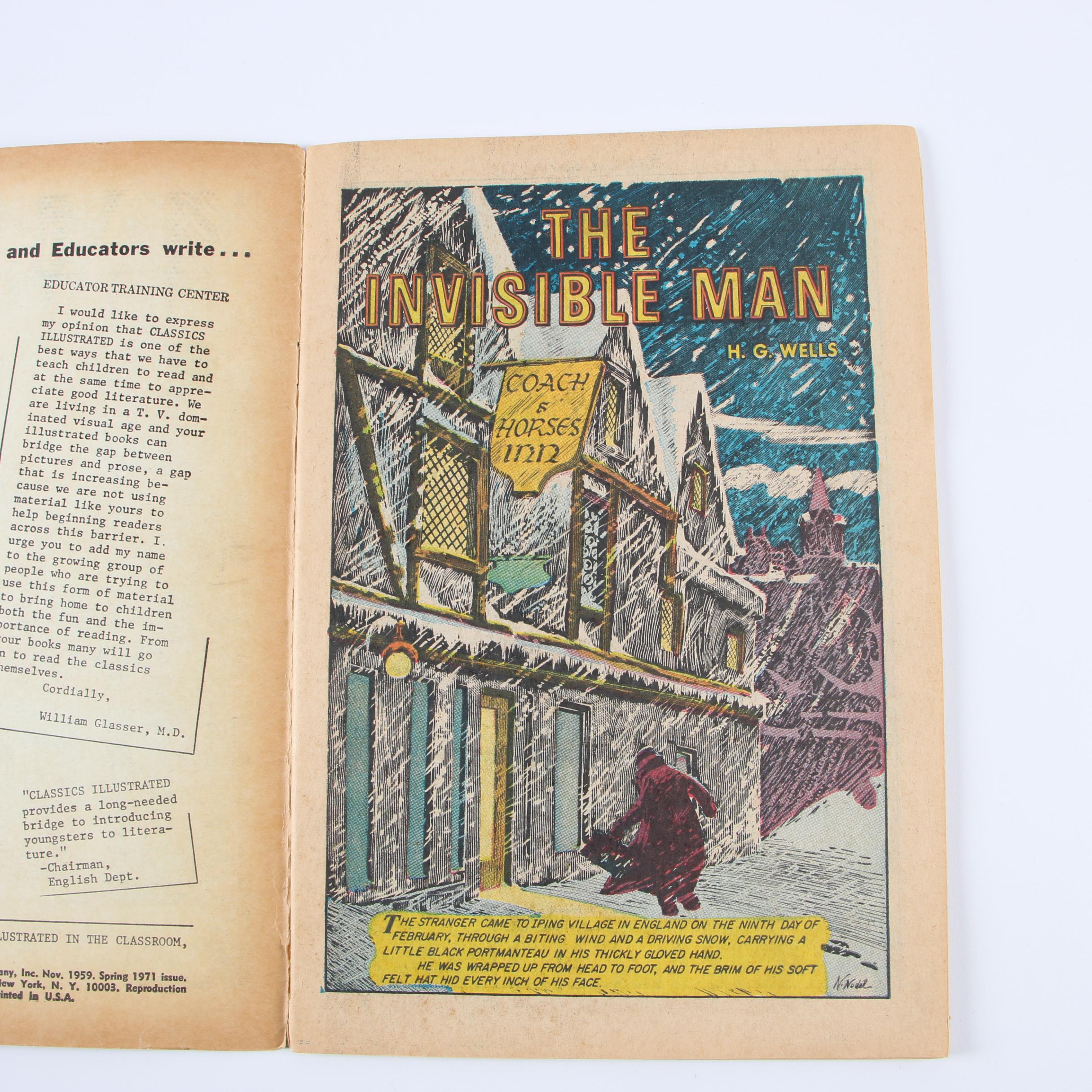 1969-1971 "Classics Illustrated" Comics featuring "Moby-Dick"