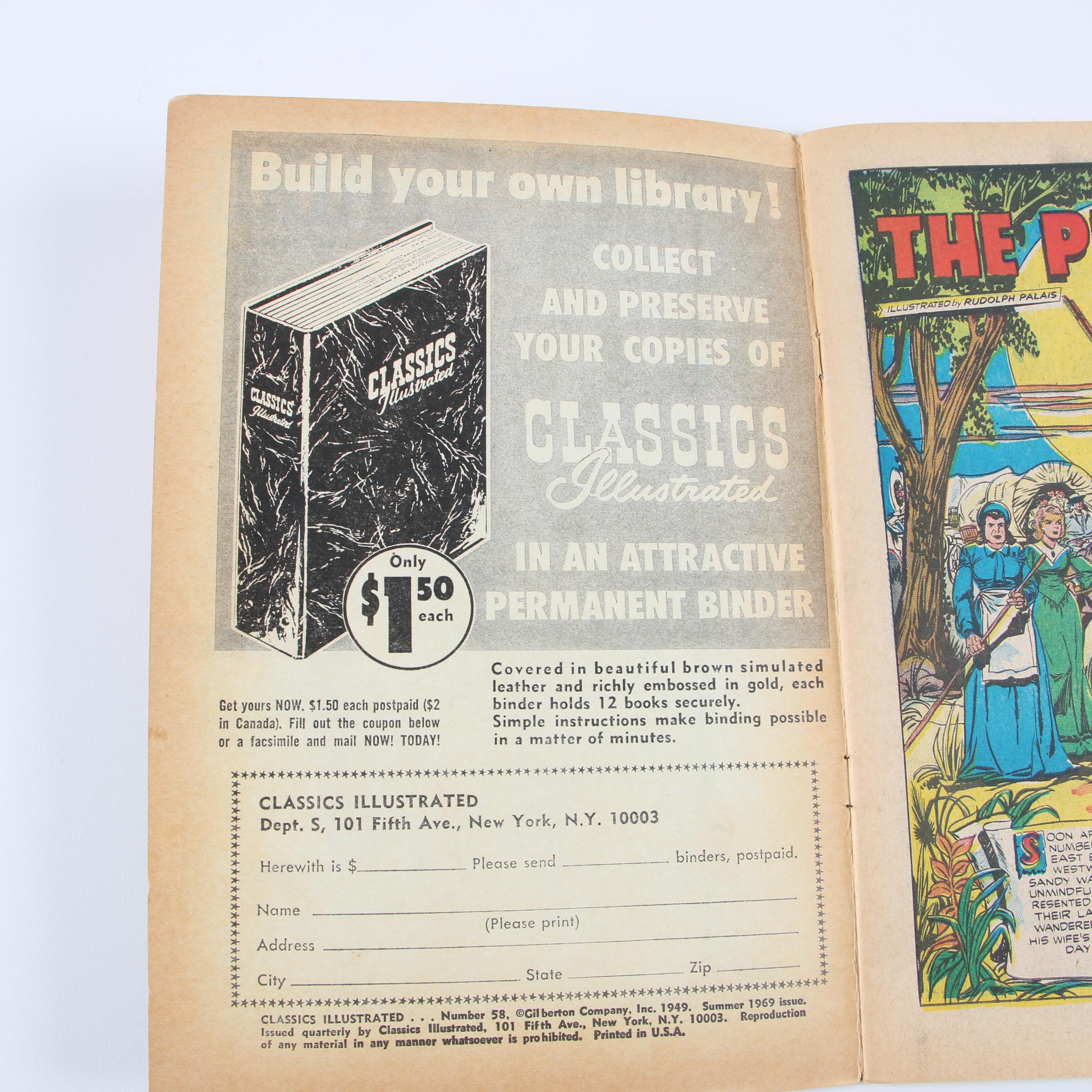 1969-1971 "Classics Illustrated" Comics featuring "Moby-Dick"