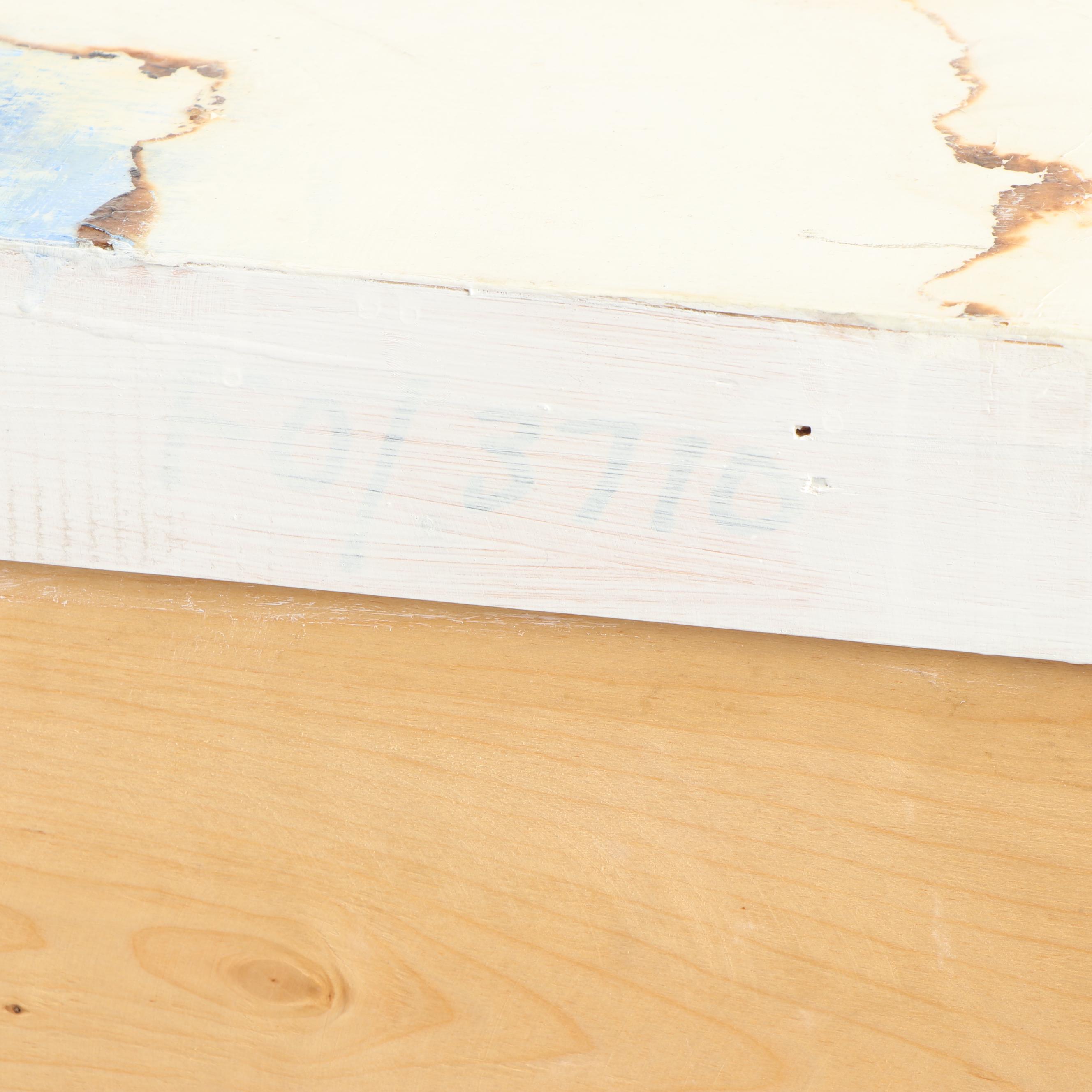 Contemporary Painted Bombe Chest