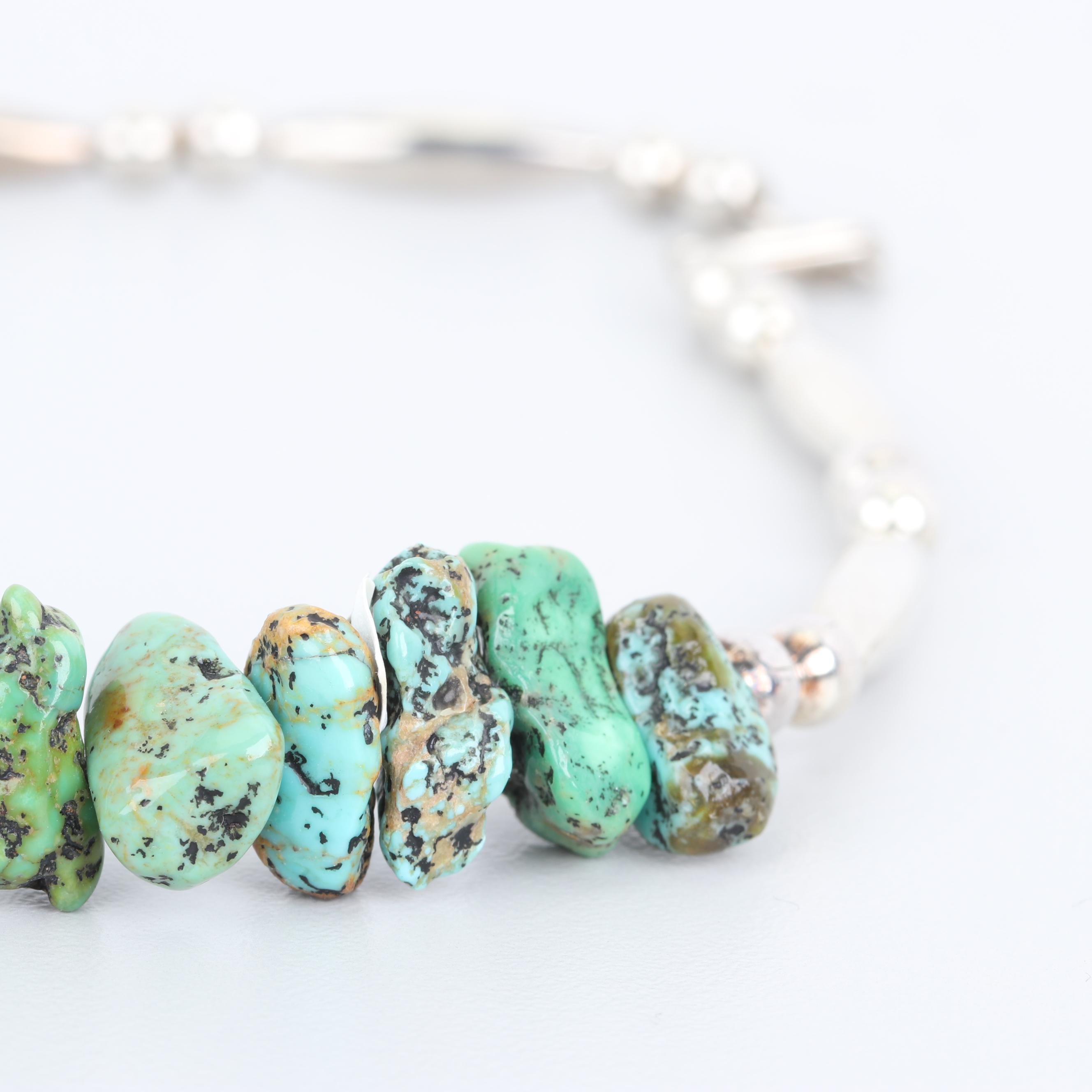 Turquoise Bead Necklace