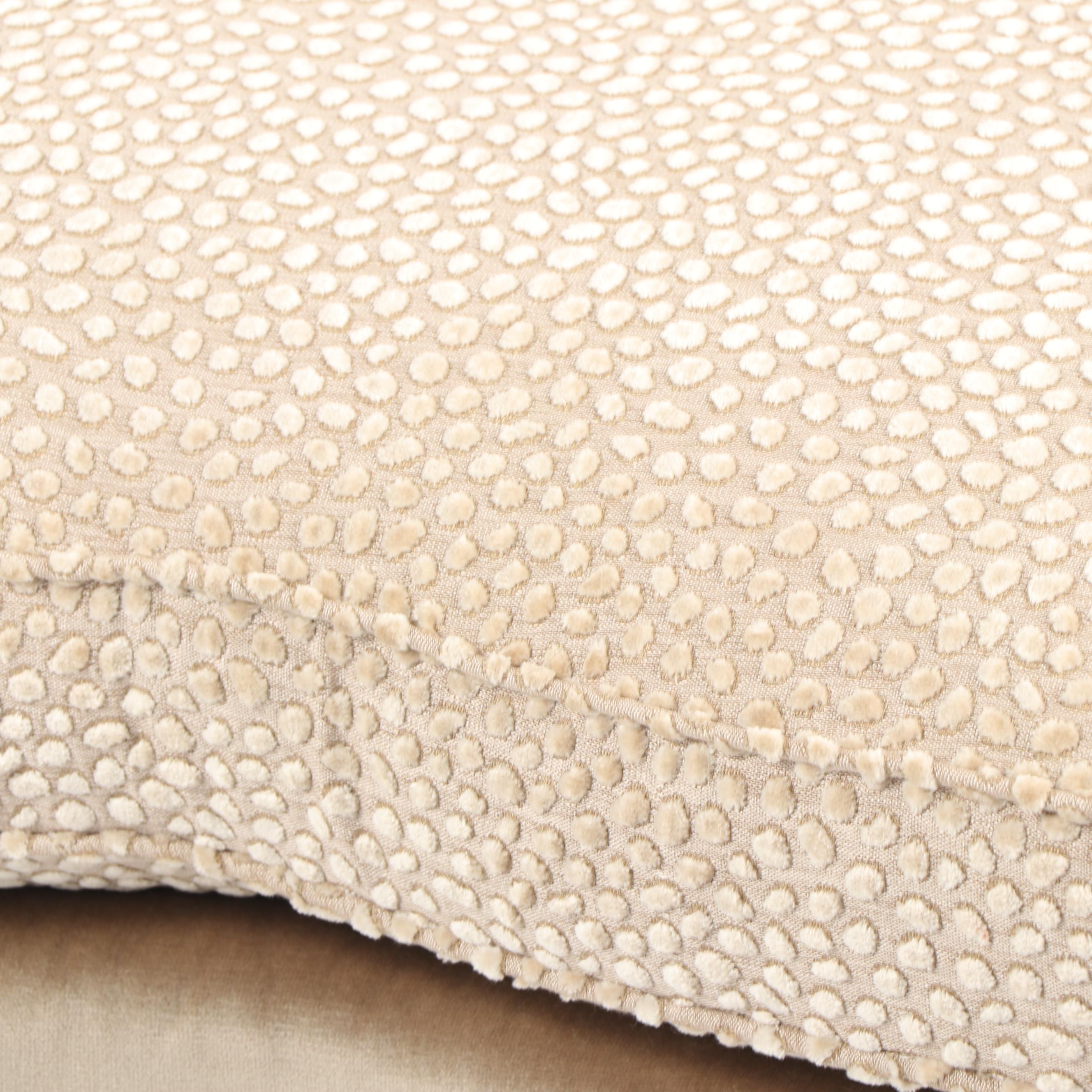 French Provincial Style Carved Wood Armchair and Ottoman, 21st Century