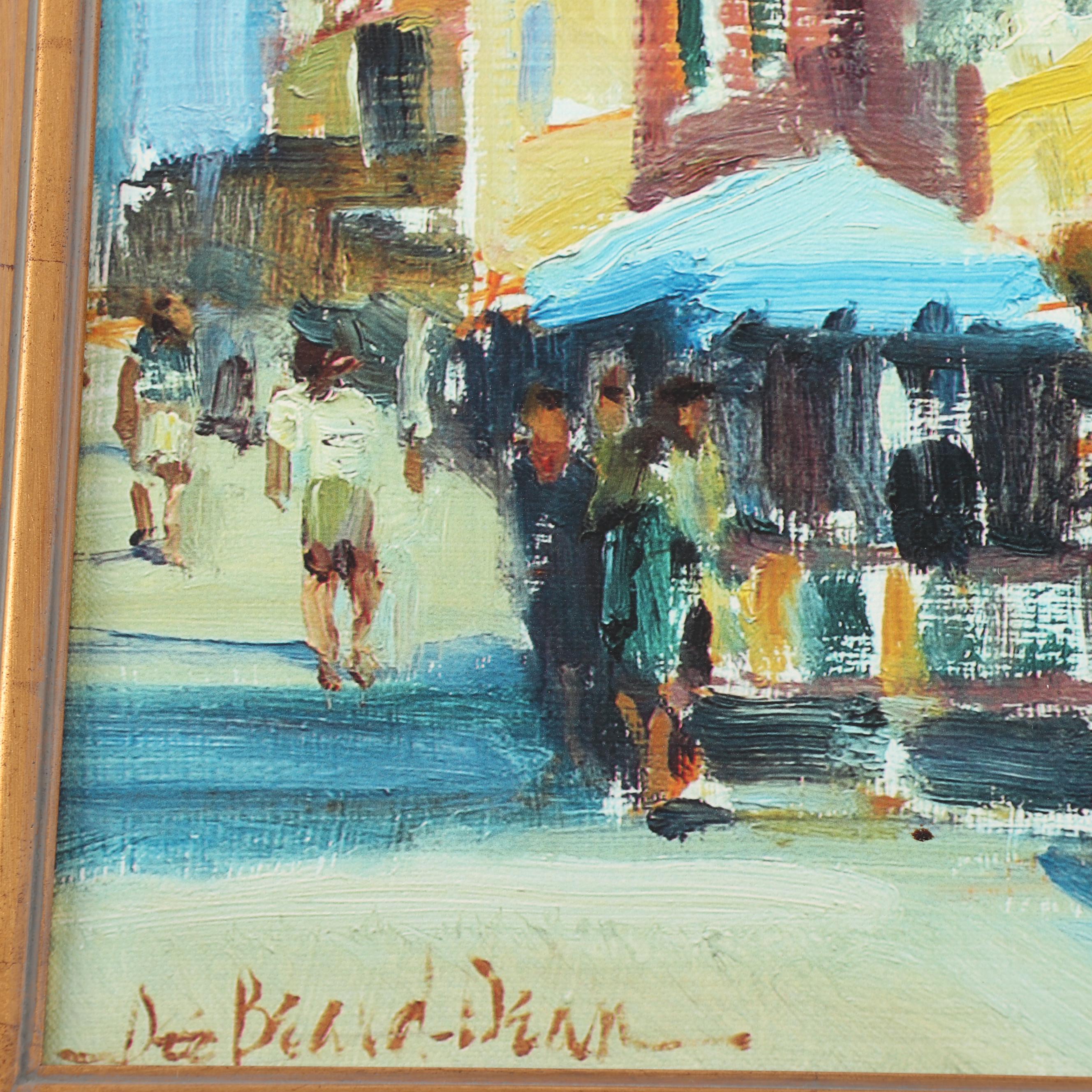 Giclée of Contemporary Street Scene