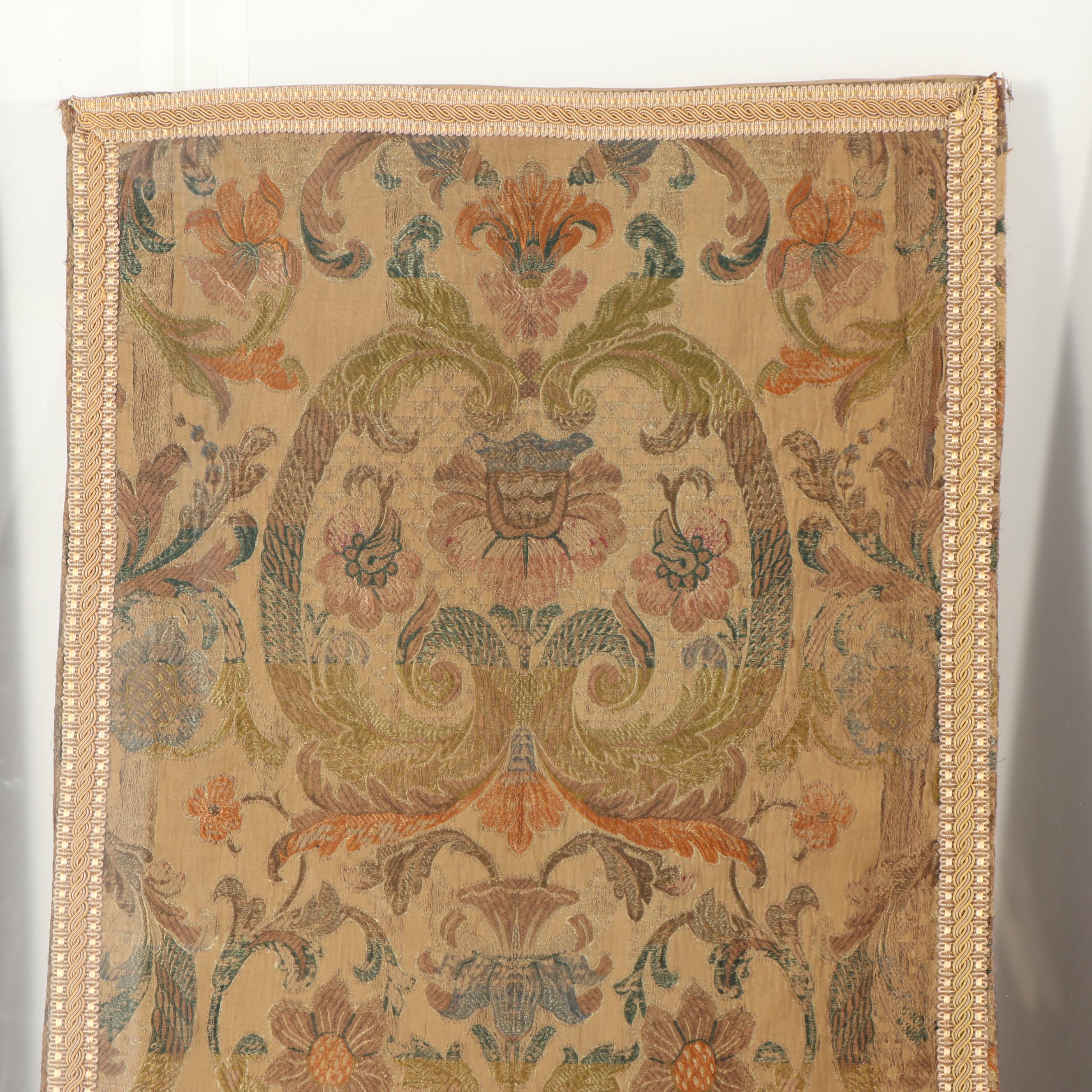 Woven Brocade Textile Panels