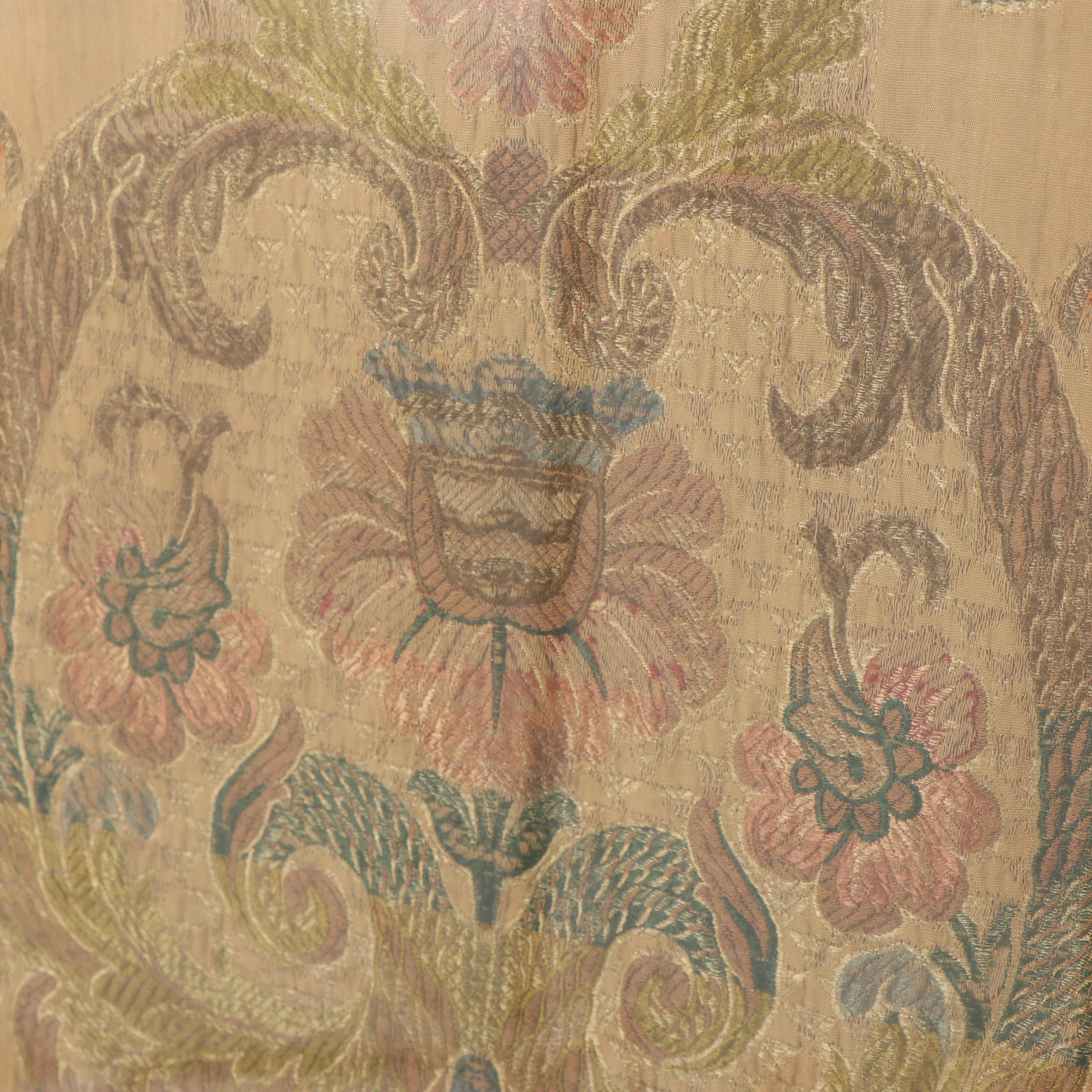 Woven Brocade Textile Panels