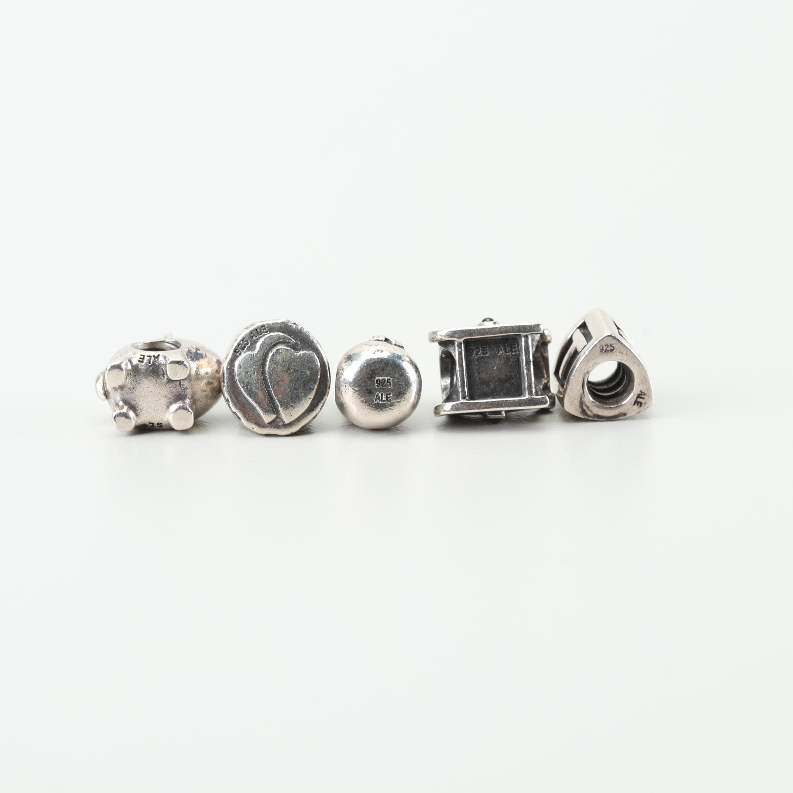 Pandora Sterling Silver Charms