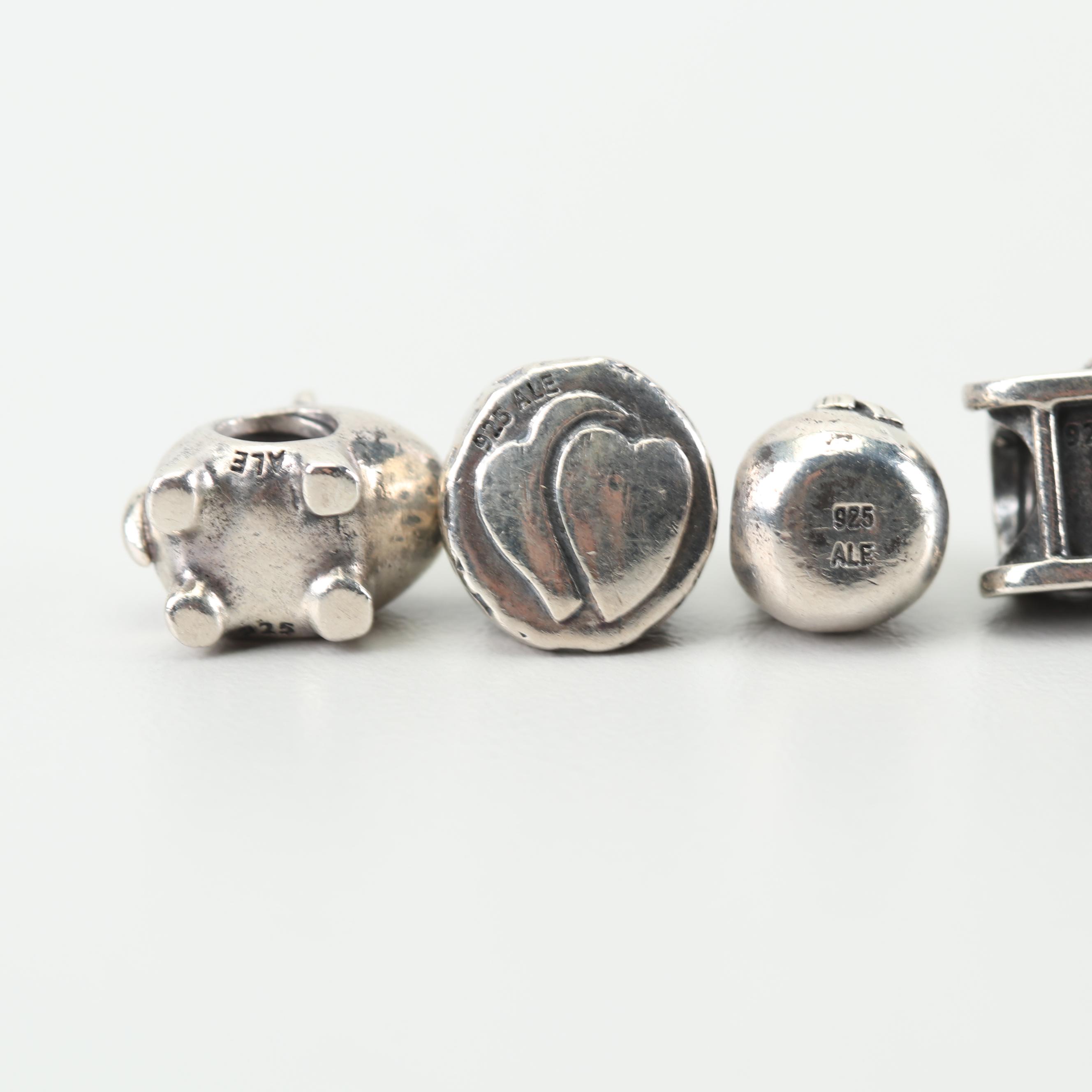 Pandora Sterling Silver Charms