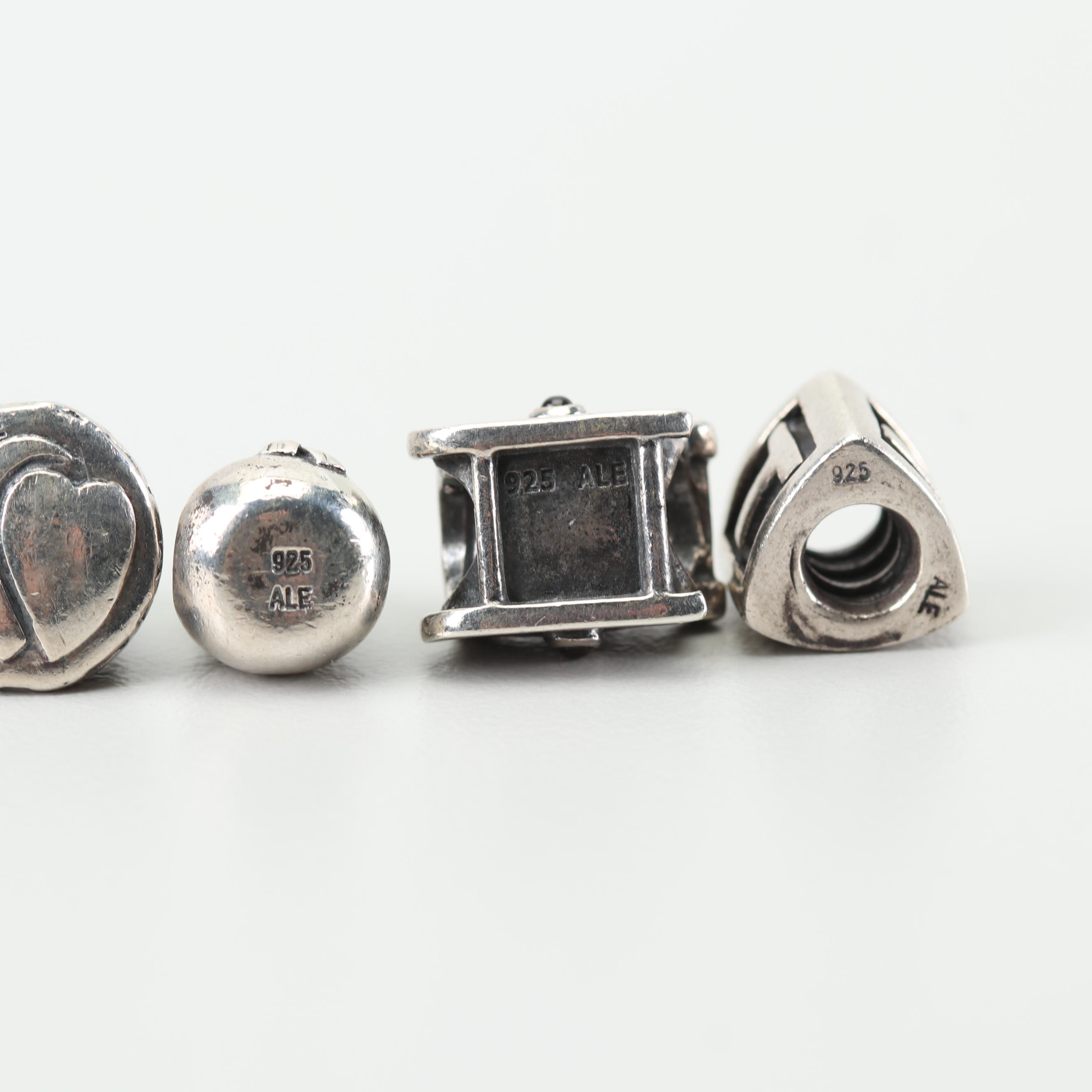 Pandora Sterling Silver Charms