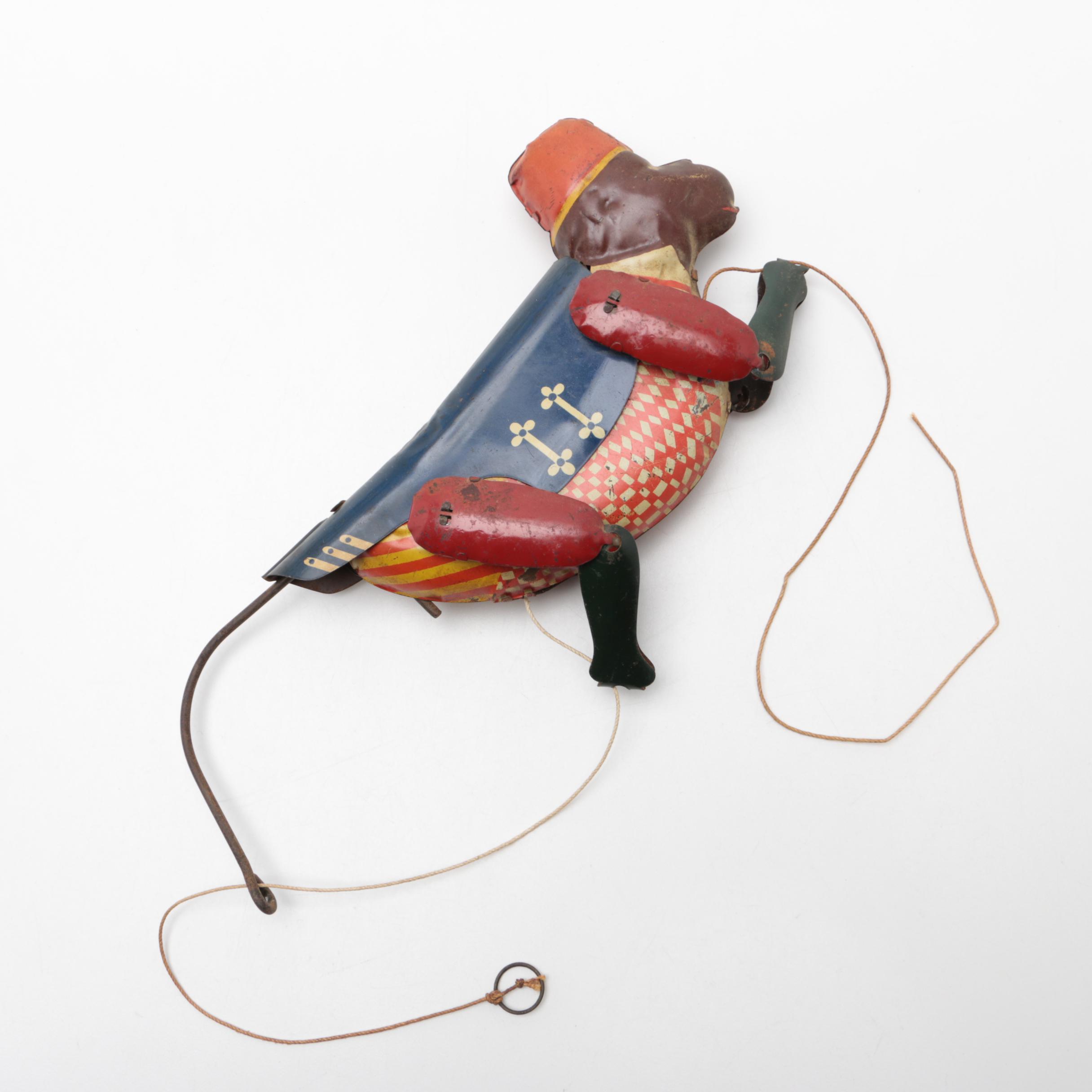 Lehmann Style Climbing Monkey Tin Toy