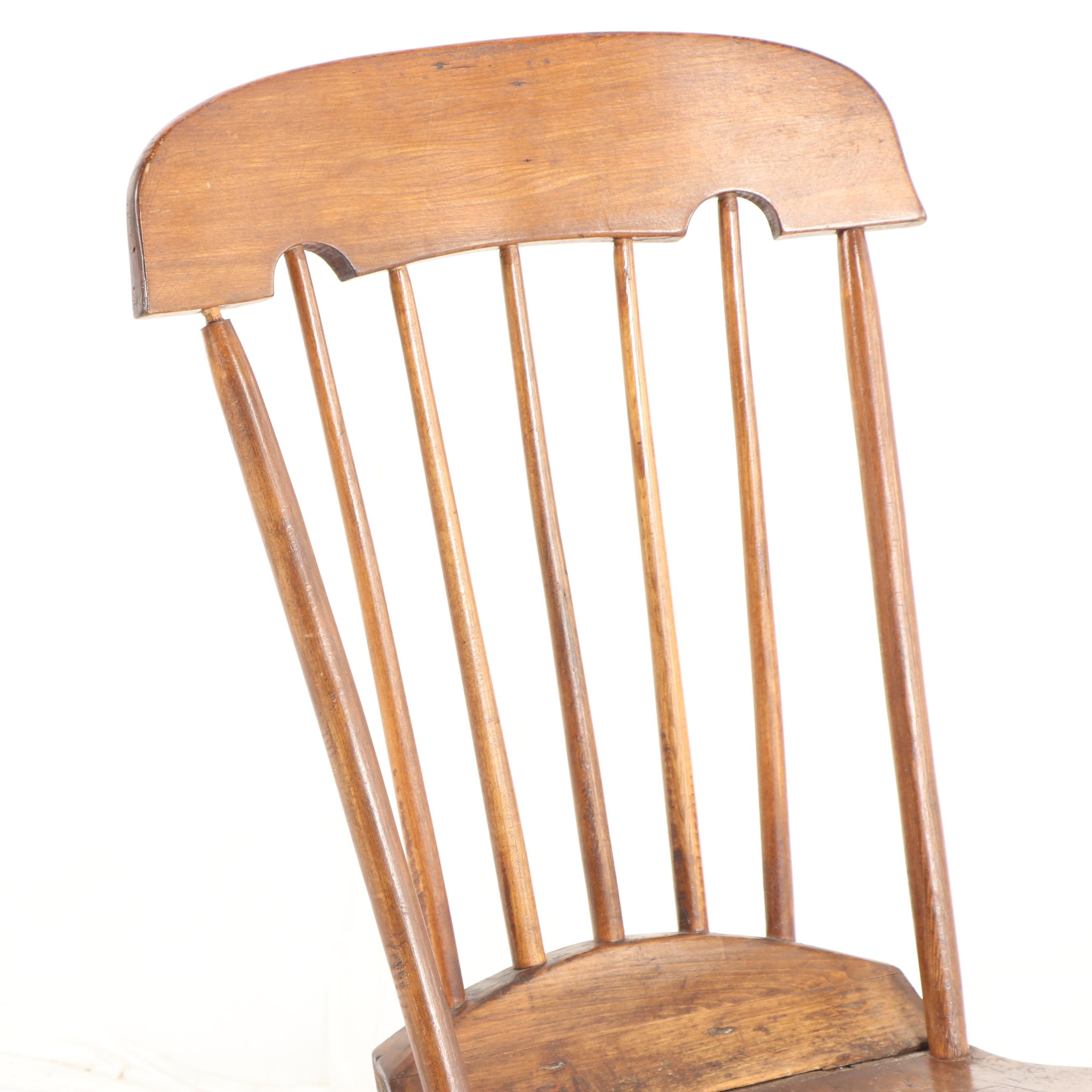 Spindle Back Rocking Chair, Early 20th Century
