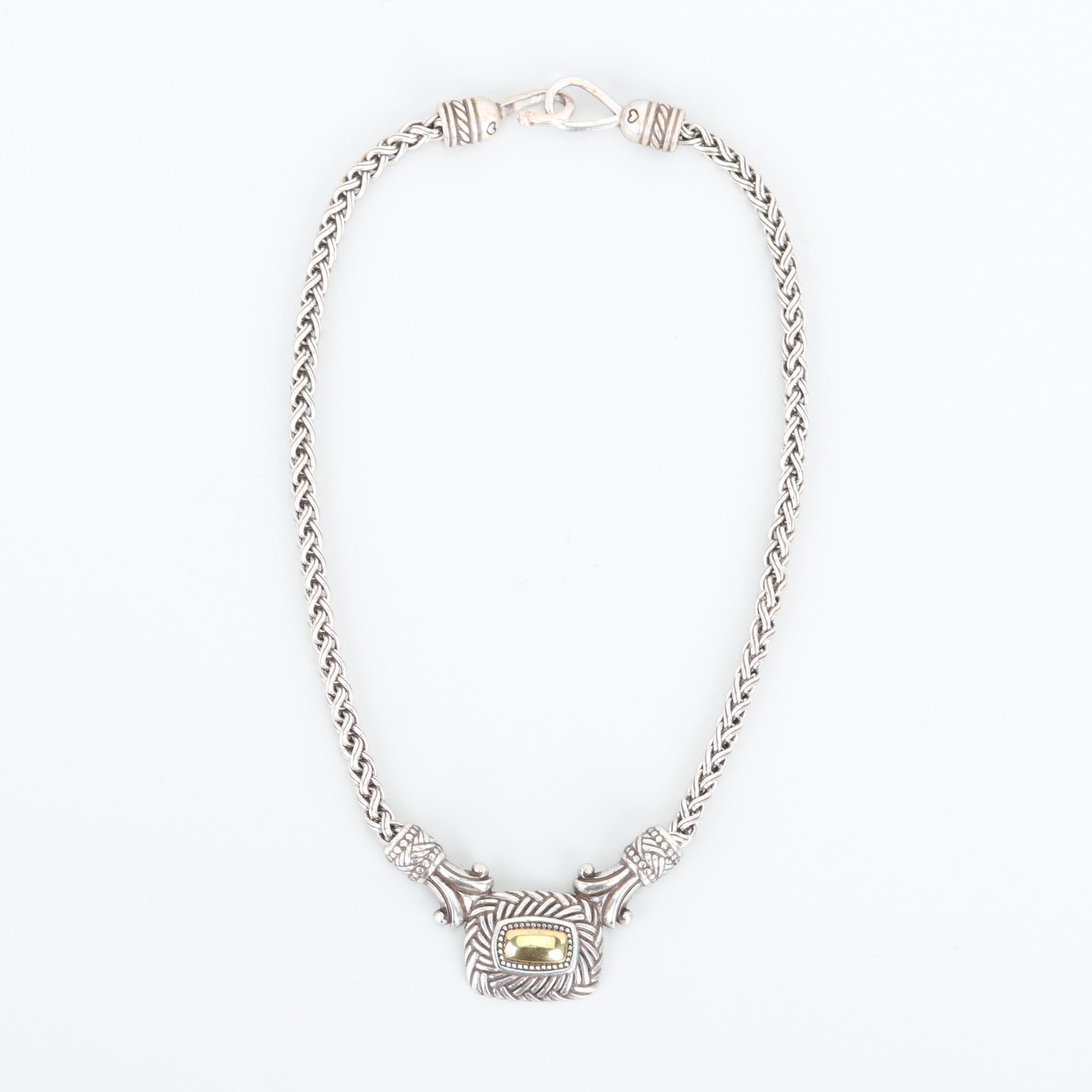 Brighton Silver Tone Necklace