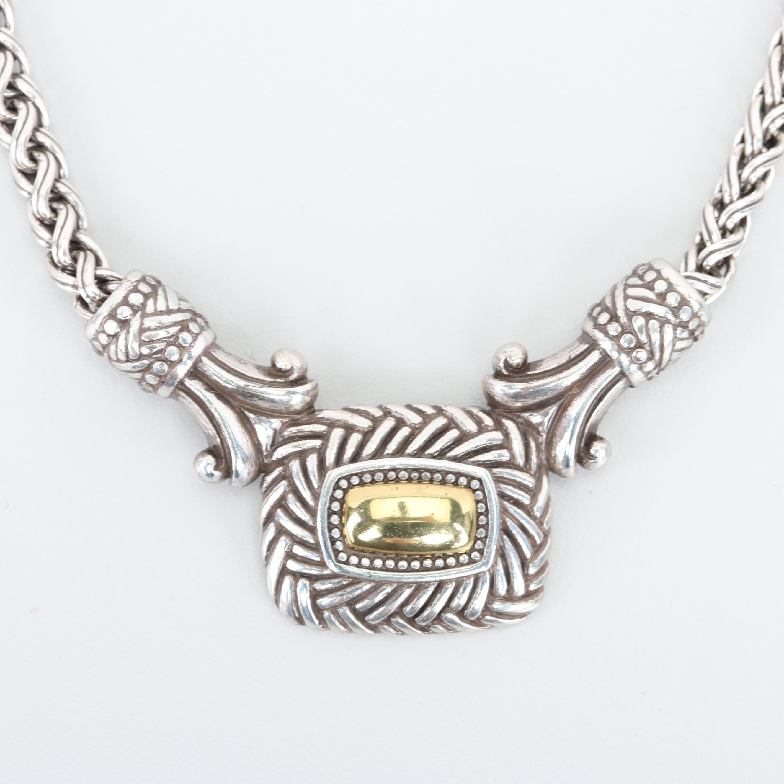 Brighton Silver Tone Necklace