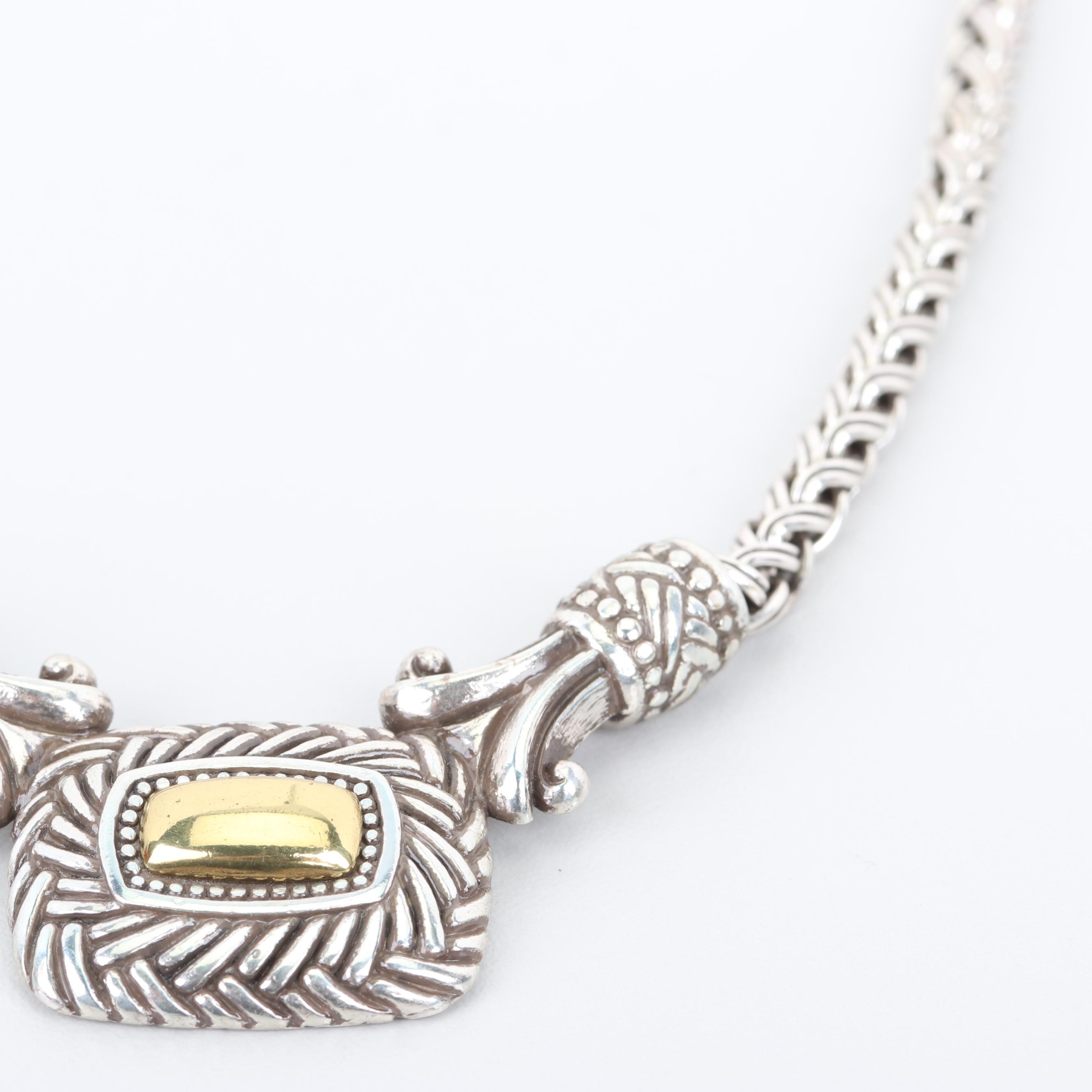 Brighton Silver Tone Necklace