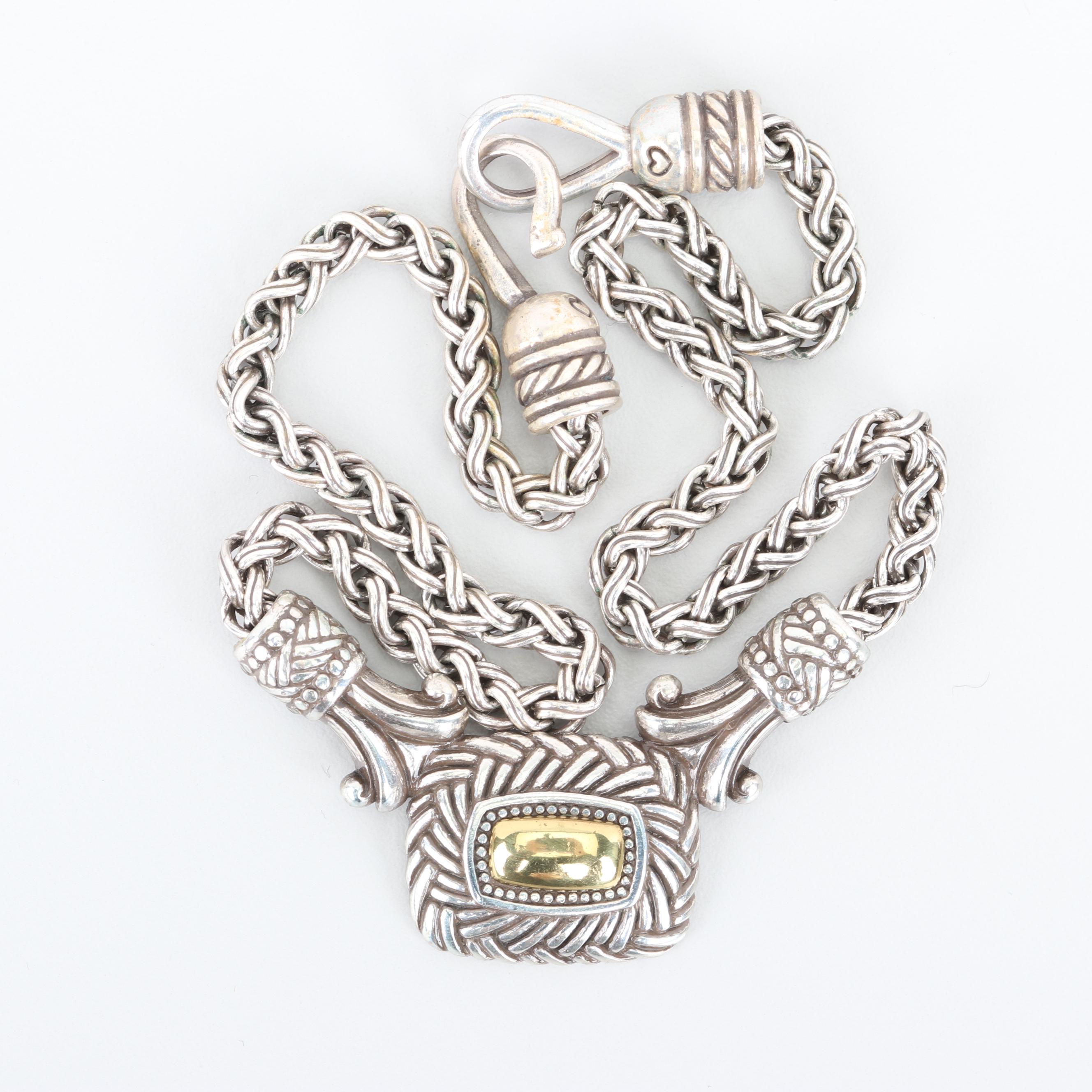 Brighton Silver Tone Necklace