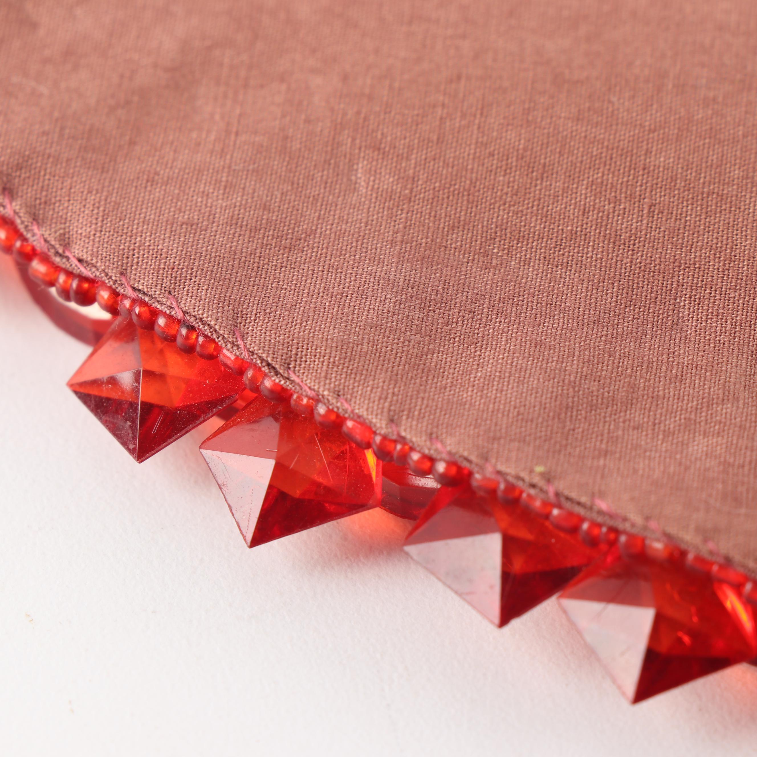 Kim Seybert Red Beaded Placemats