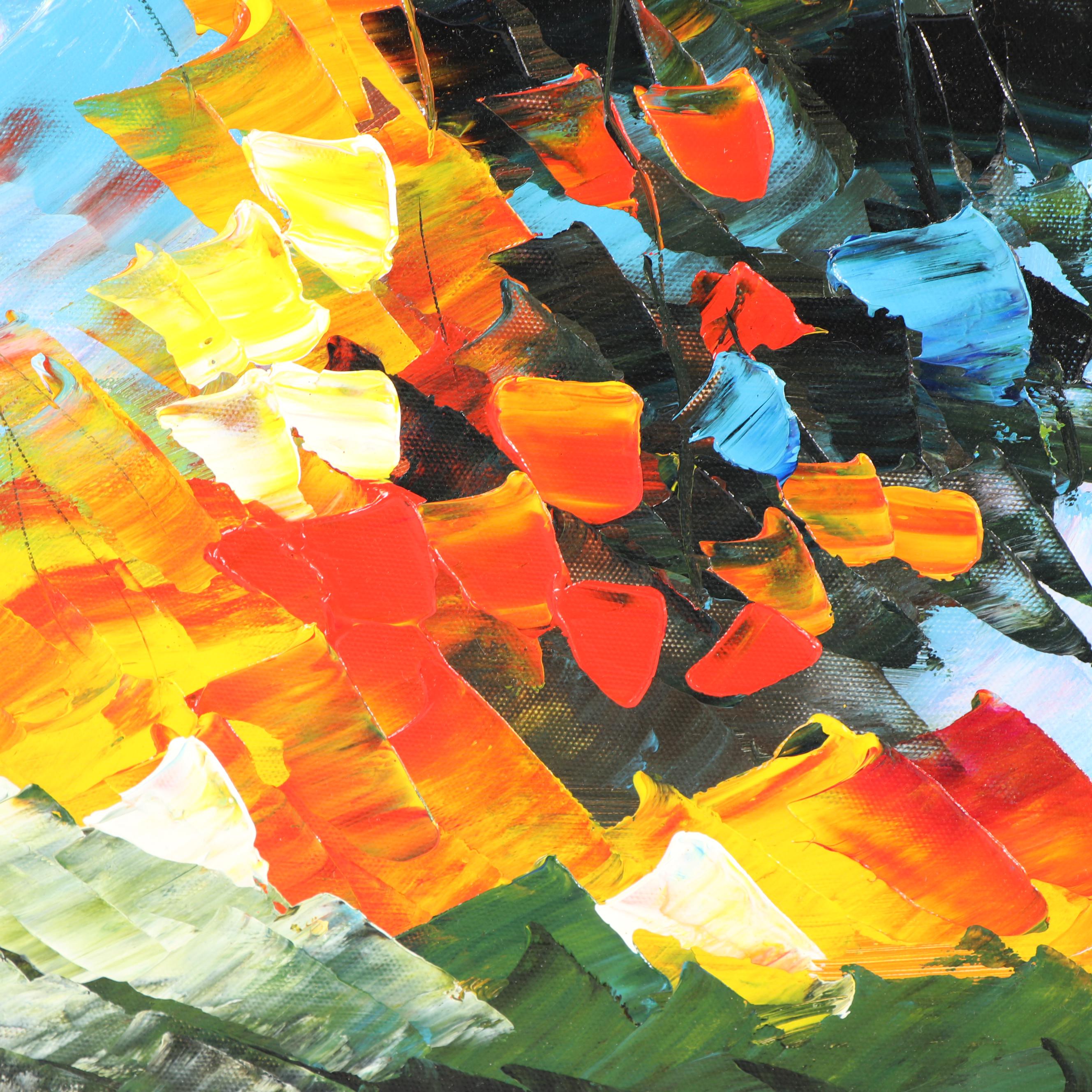 Leonid Afremov Oil Painting "Charm of Loneliness"