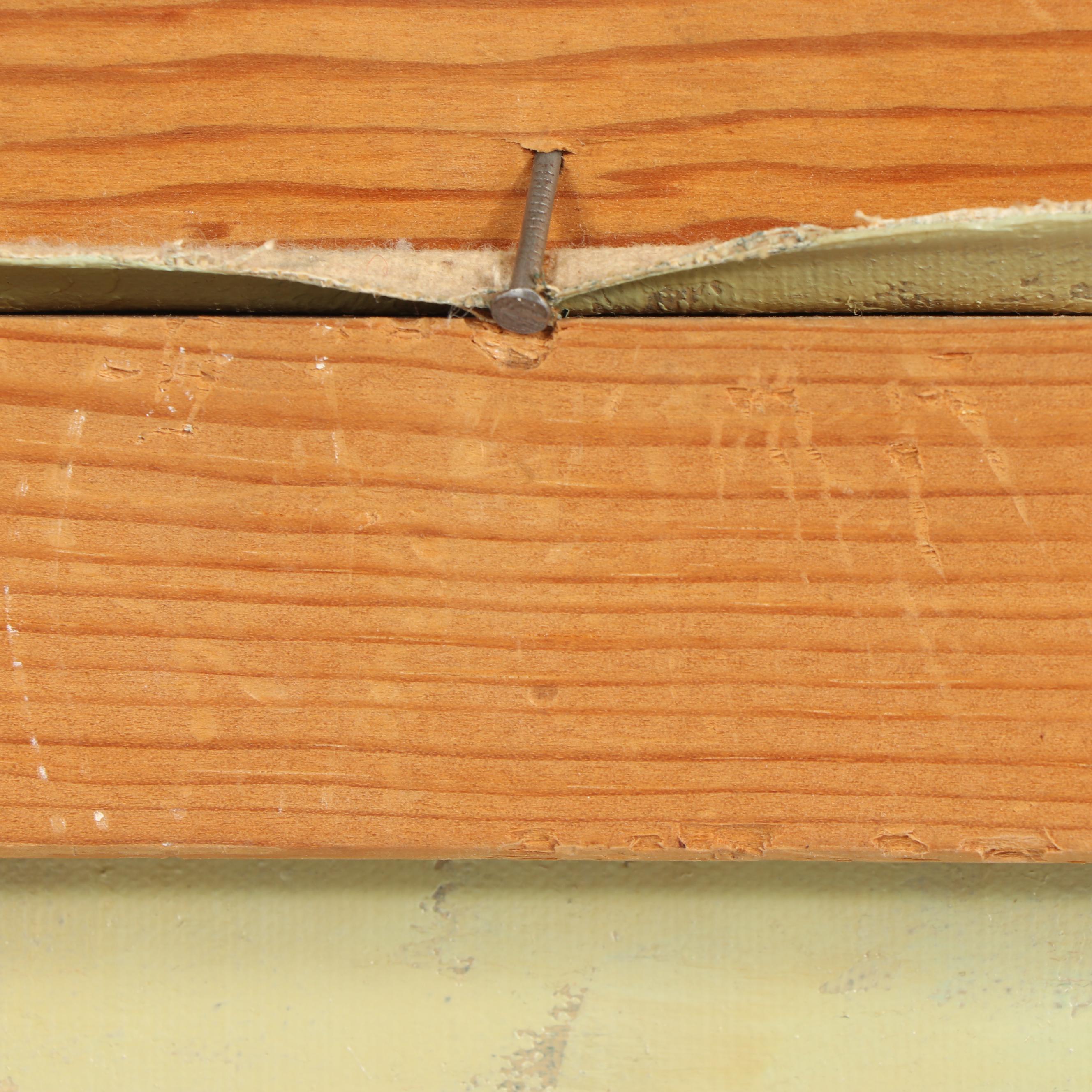 Volker Meier Mid 20th Century Double Sided Landscape Oil Painting