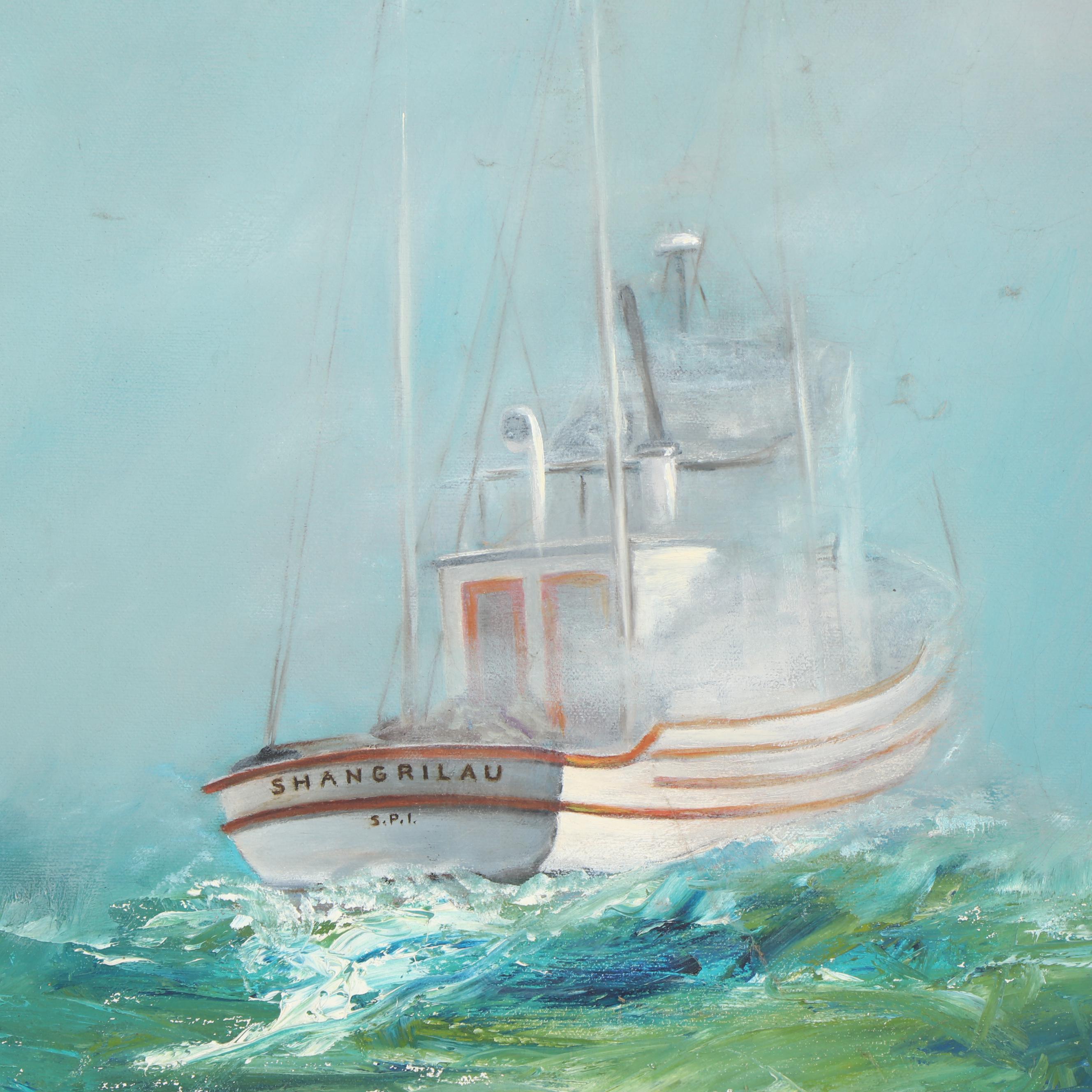 Ellen Johanson Seascape Oil Painting