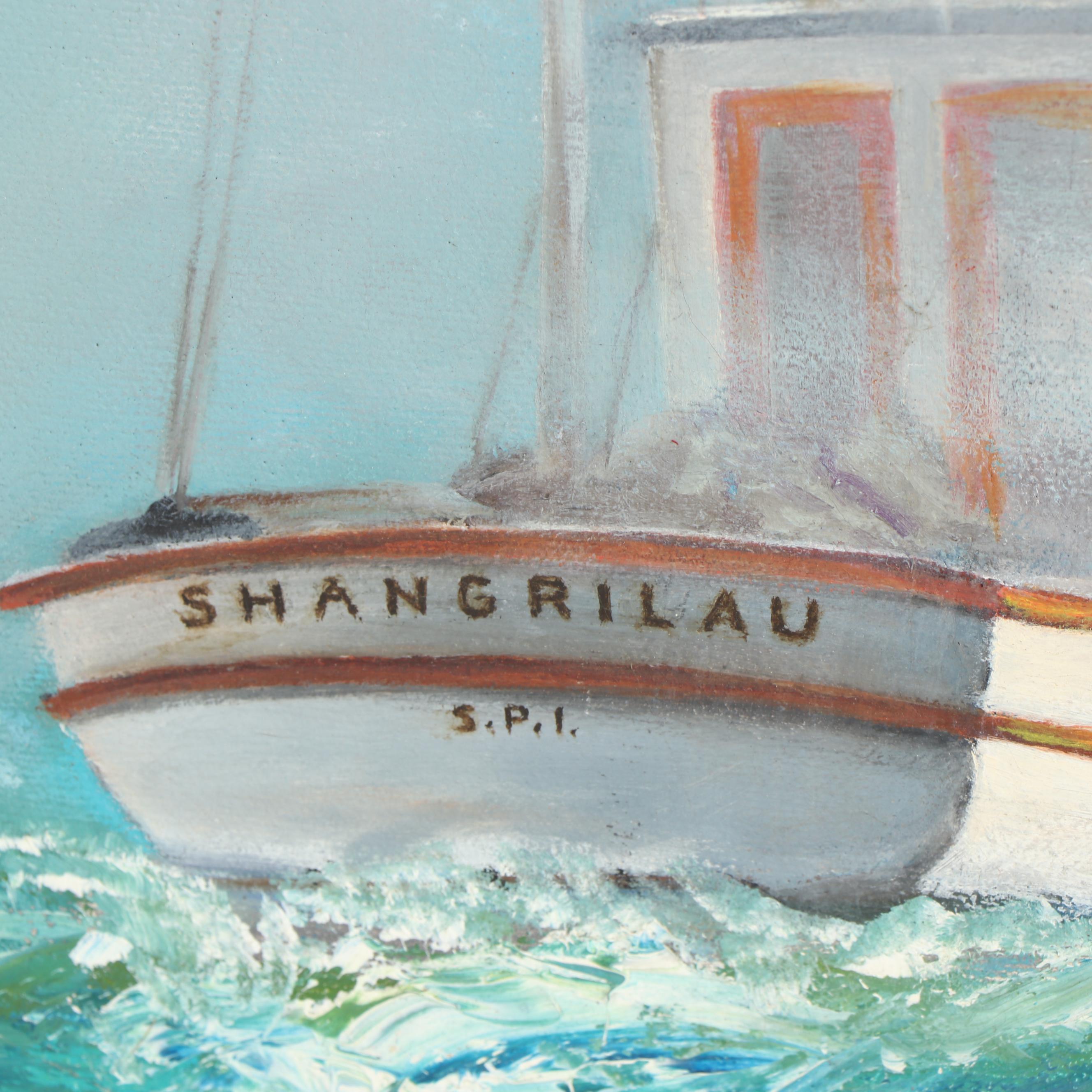 Ellen Johanson Seascape Oil Painting