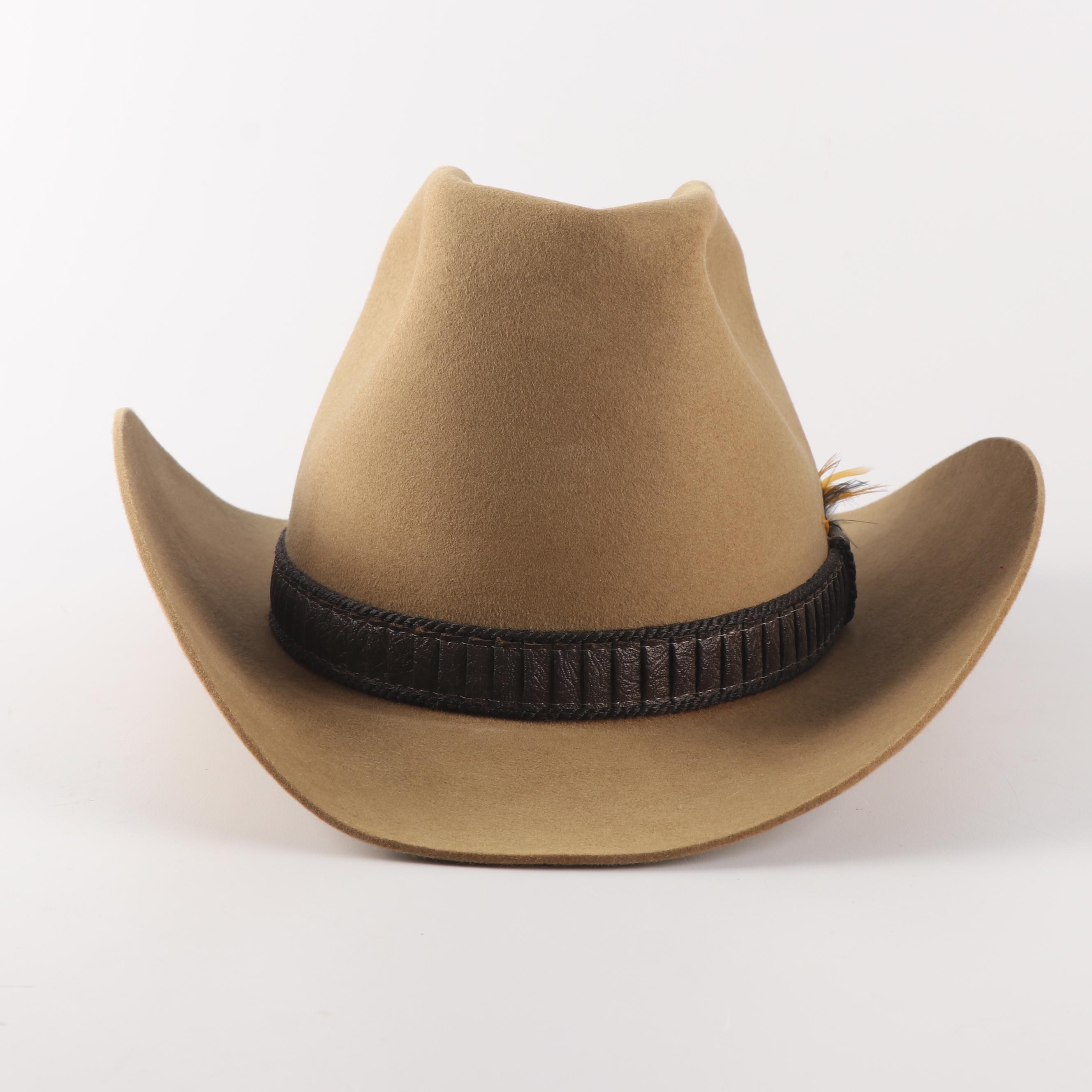 Men's Thoroughbred 10X Felted and Bradford 5X Beaver Felted Cowboy Hats