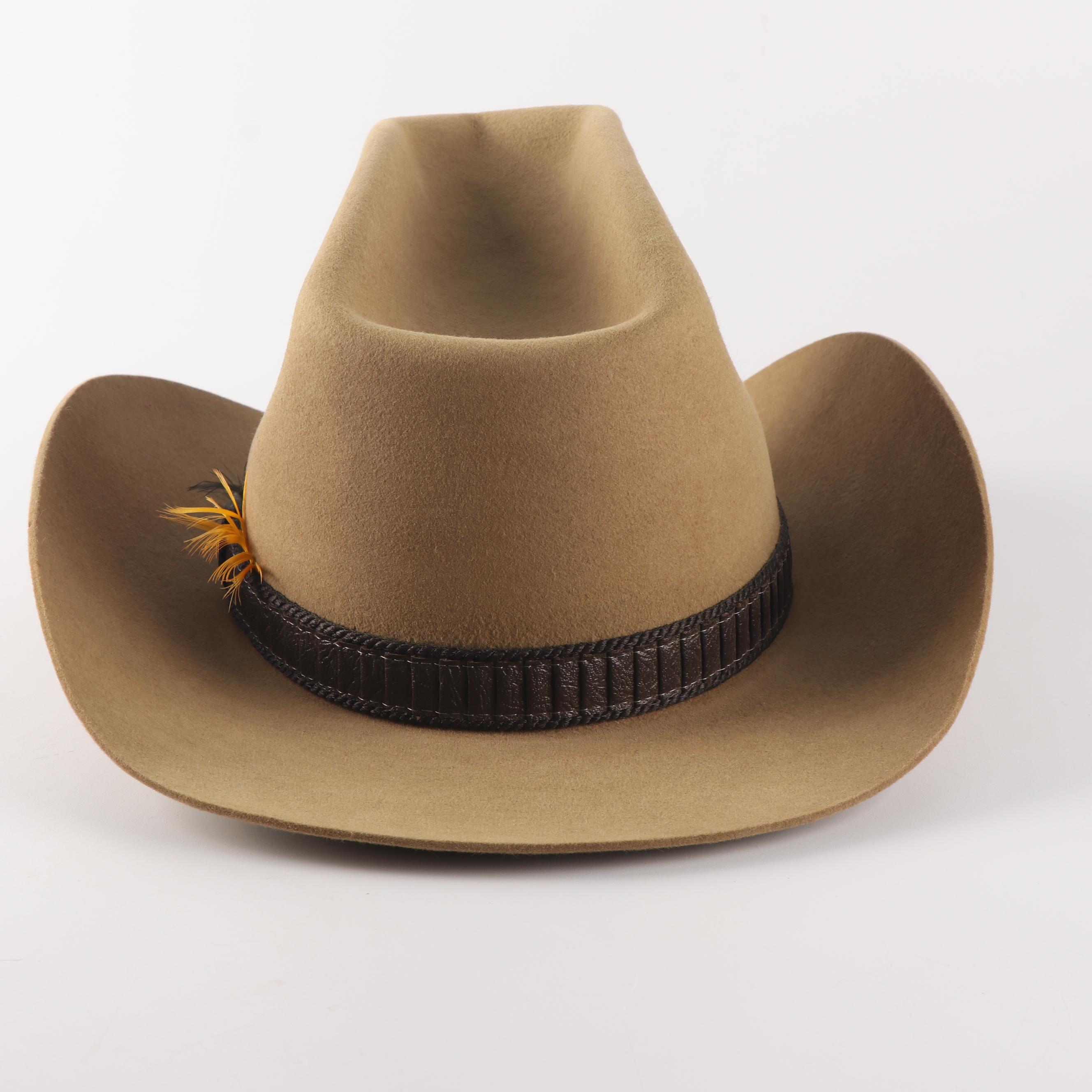 Men's Thoroughbred 10X Felted and Bradford 5X Beaver Felted Cowboy Hats