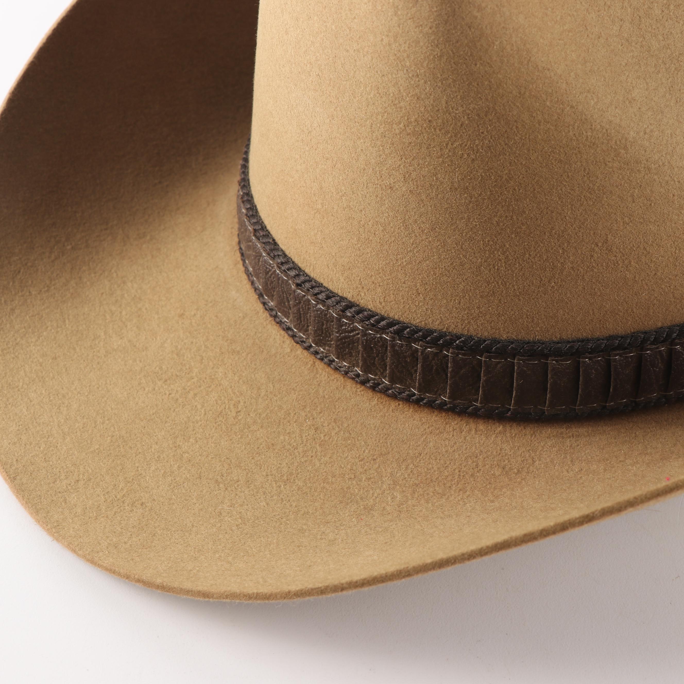 Men's Thoroughbred 10X Felted and Bradford 5X Beaver Felted Cowboy Hats