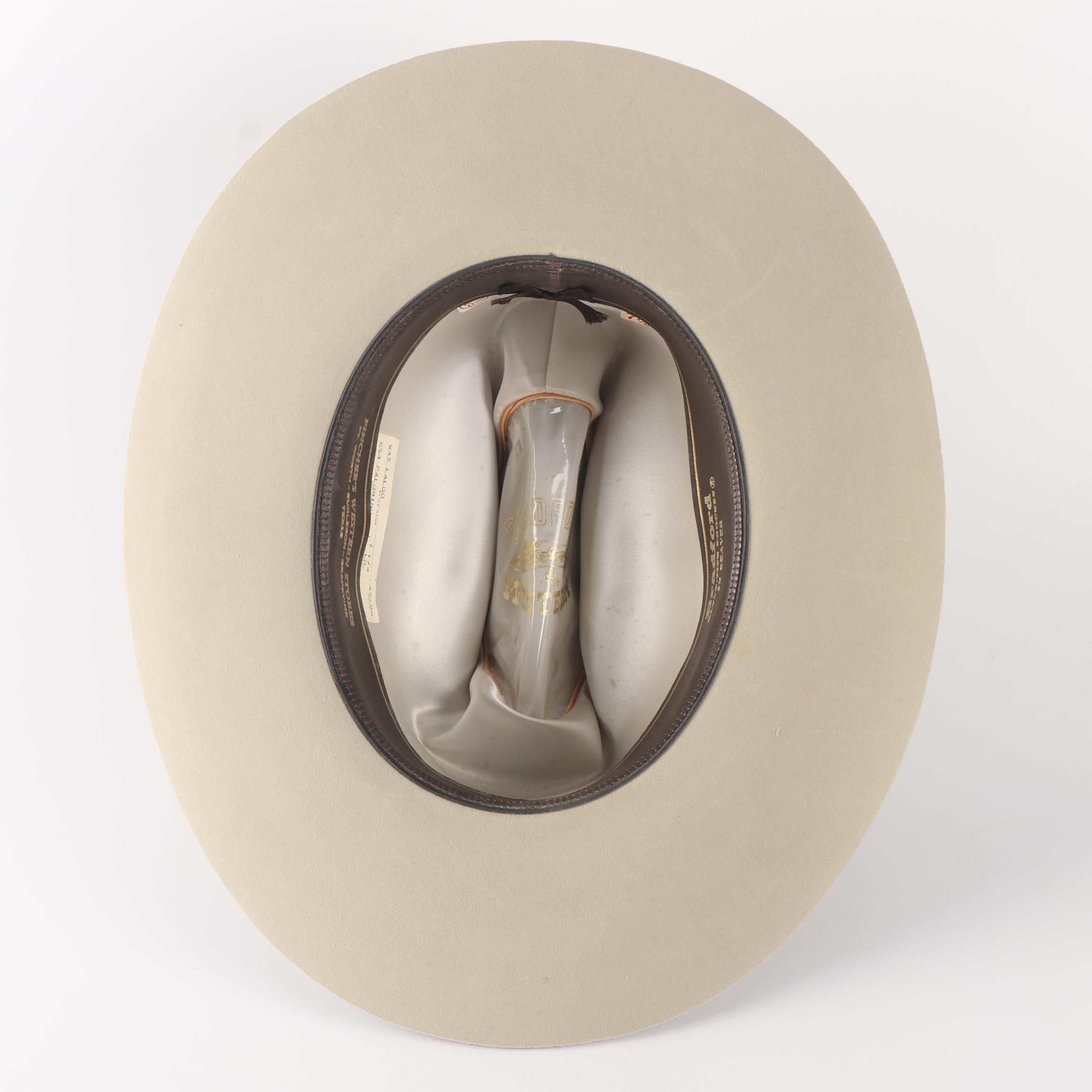 Men's Thoroughbred 10X Felted and Bradford 5X Beaver Felted Cowboy Hats