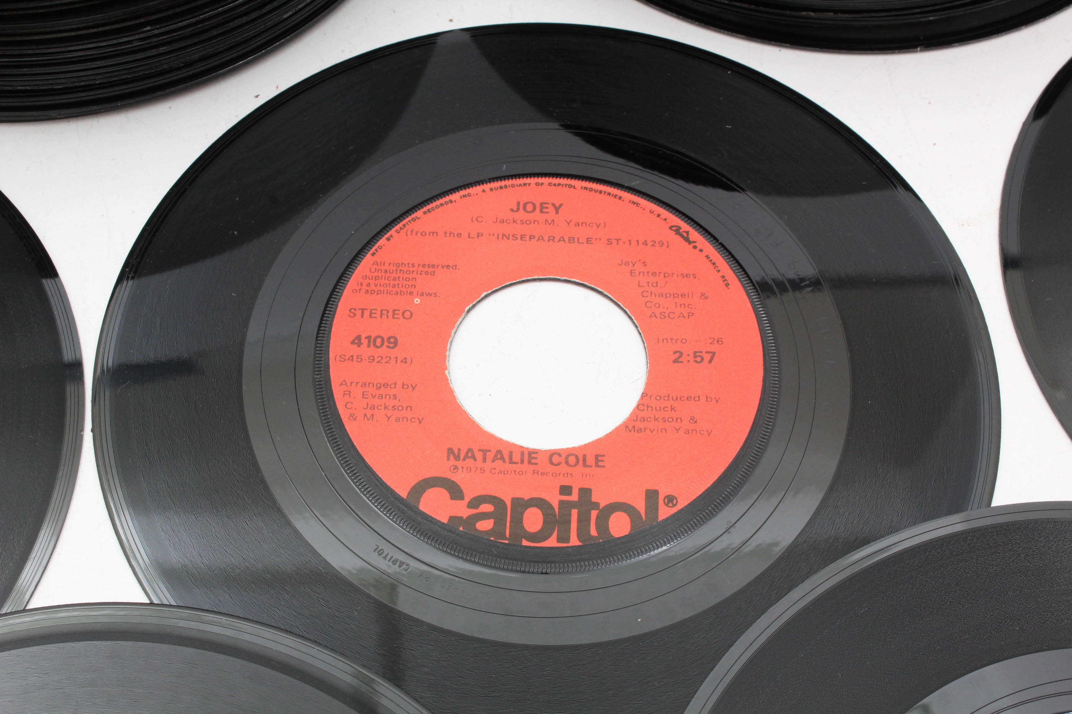 Vintage 45 RPM Vinyl Records Featuring KC & the Sunshine Band