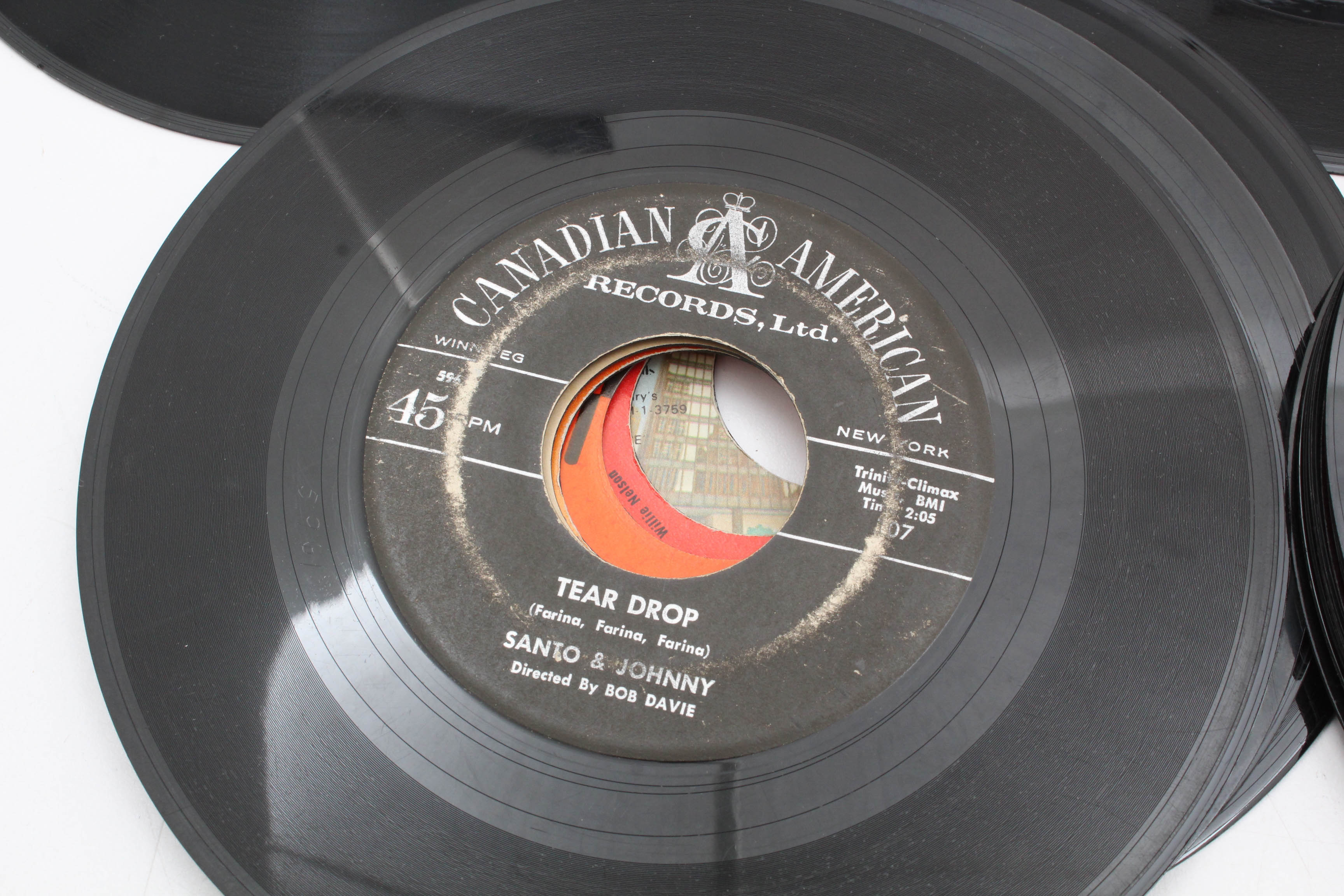 Vintage 45 RPM Vinyl Records Featuring KC & the Sunshine Band