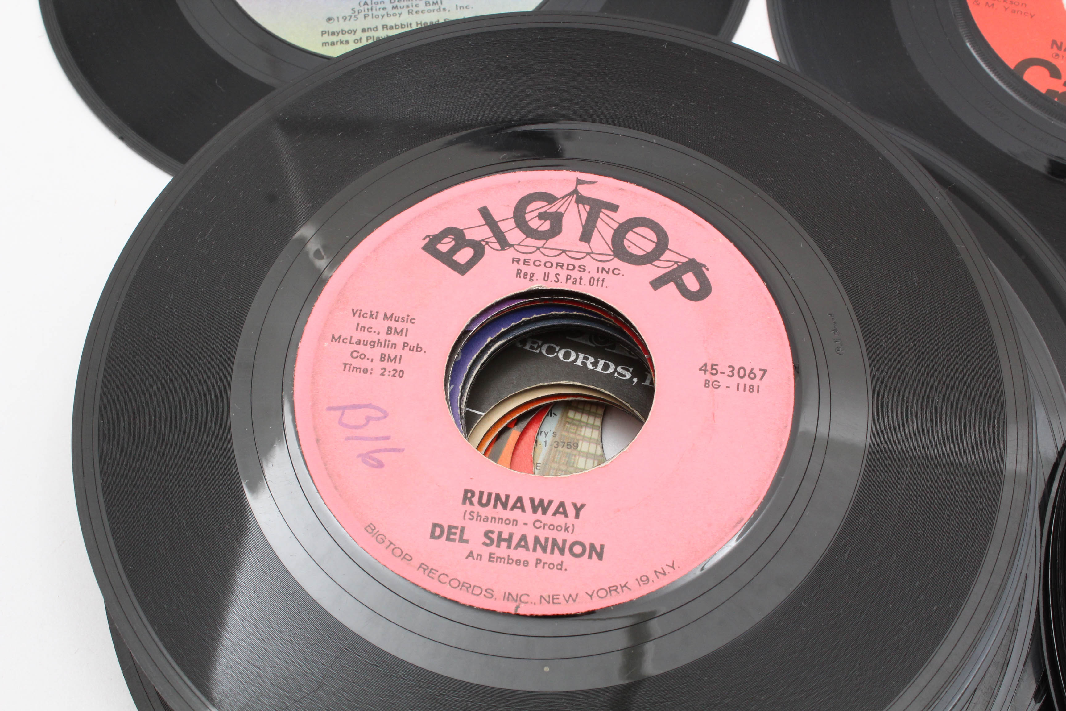 Vintage 45 RPM Vinyl Records Featuring KC & the Sunshine Band