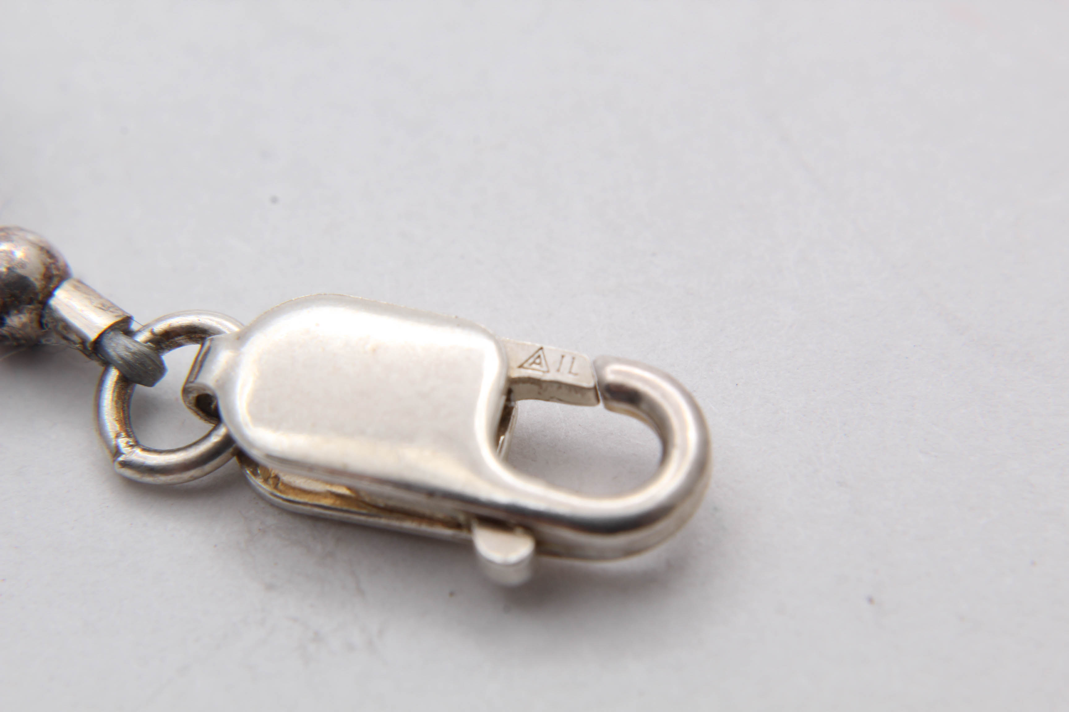 Sterling Silver and Smoky Quartz Necklace