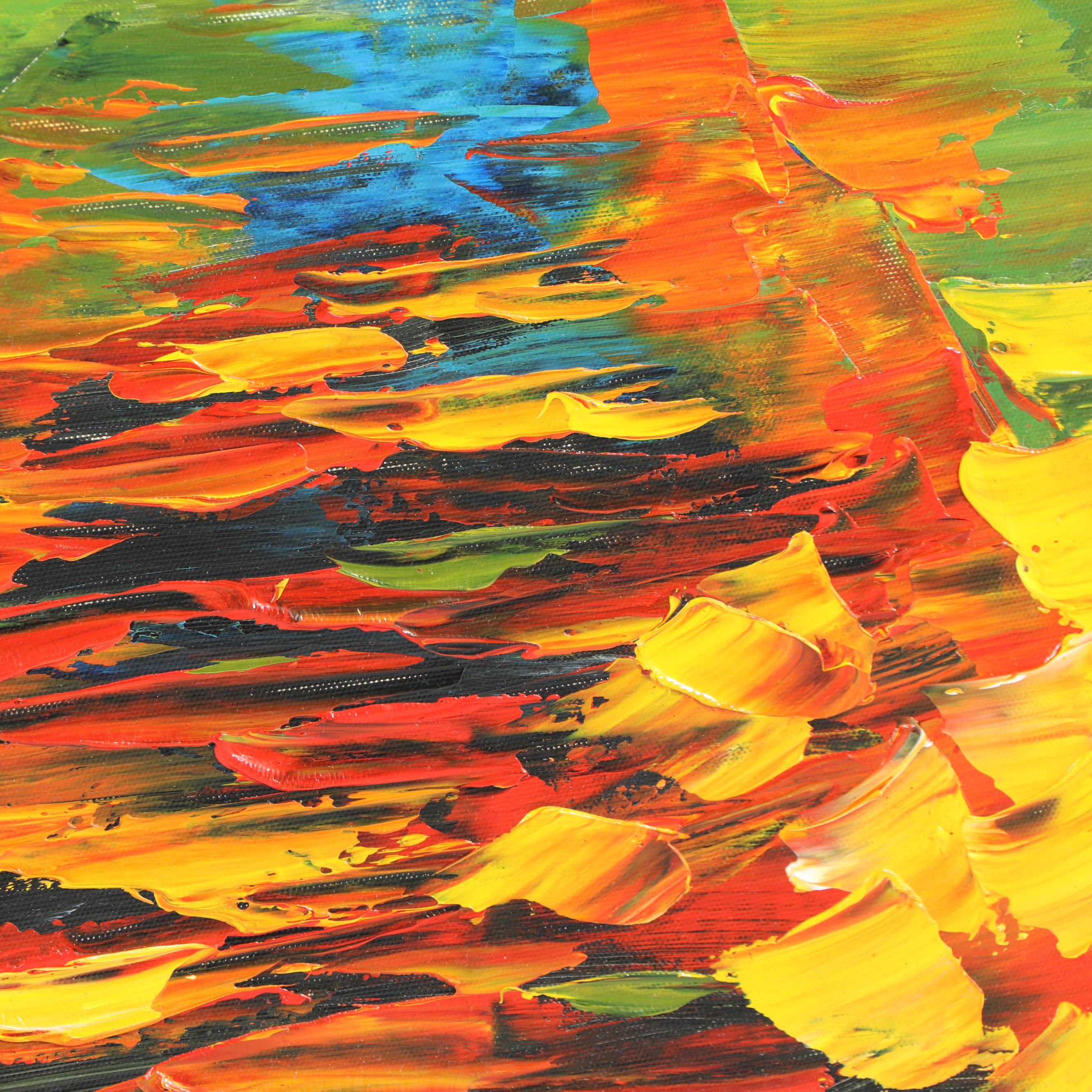 Embellished Giclée Landscape after Leonid Afremov