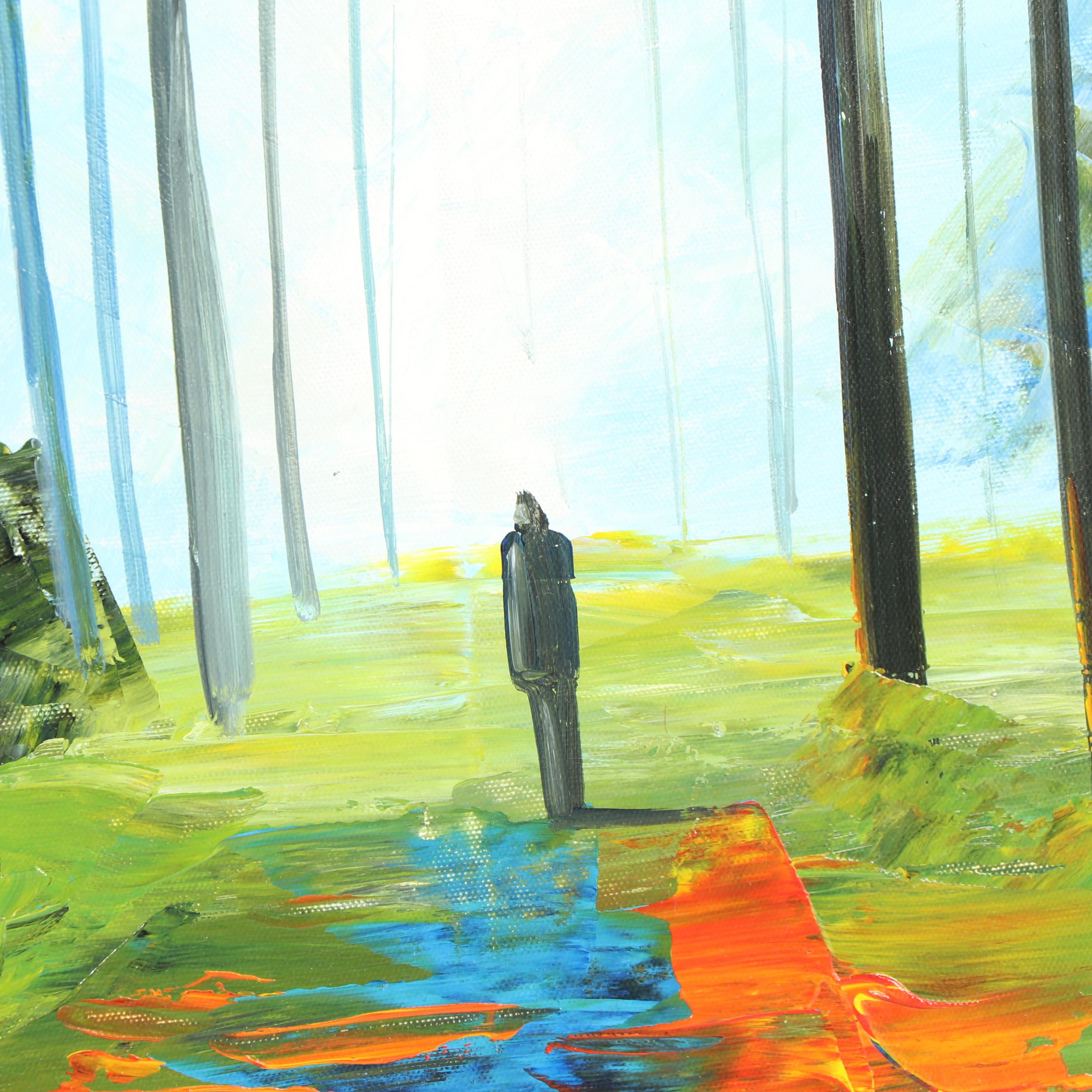 Embellished Giclée Landscape after Leonid Afremov