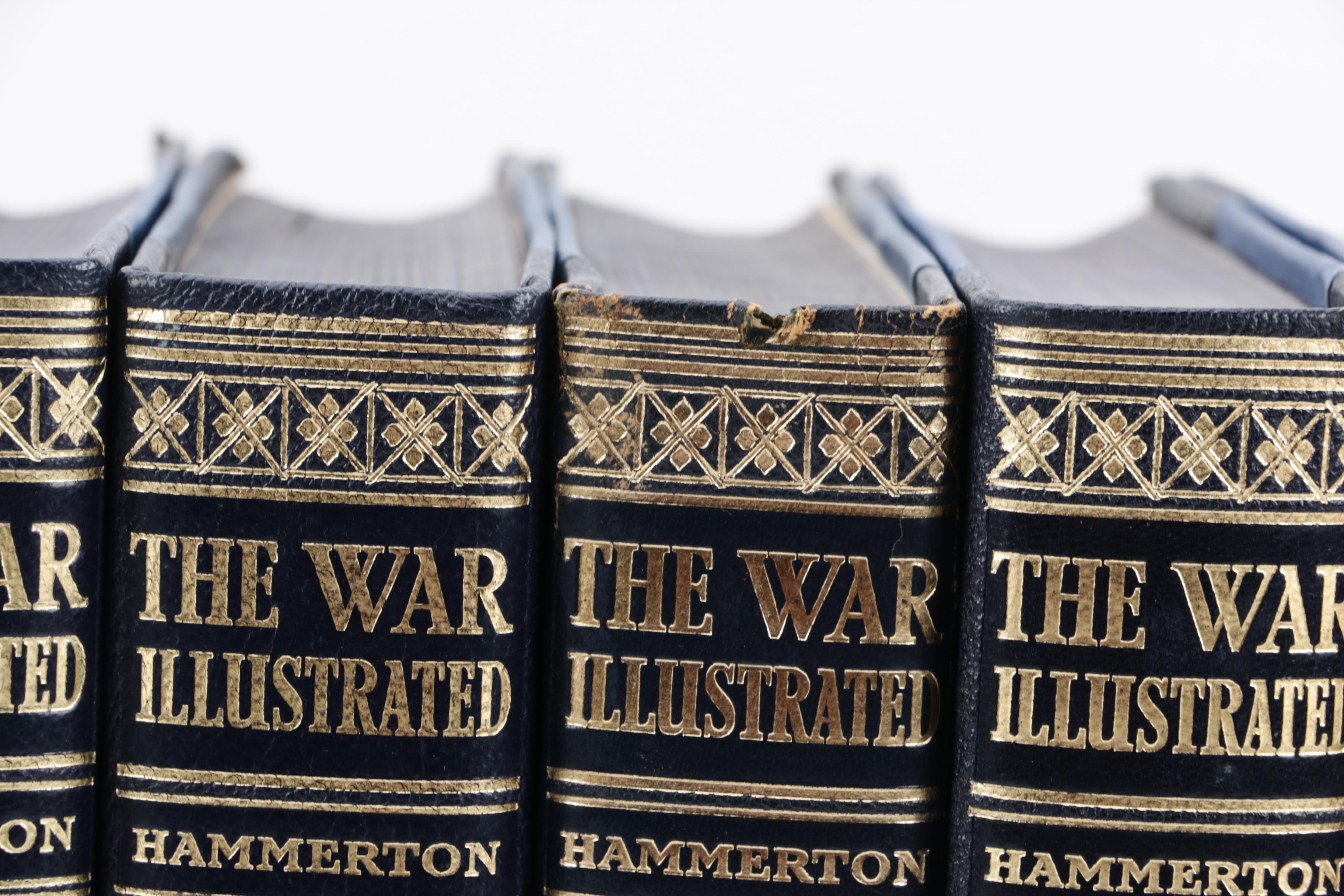 Complete "The War Illustrated" Edited by Sir John Hammerton in Ten Volumes