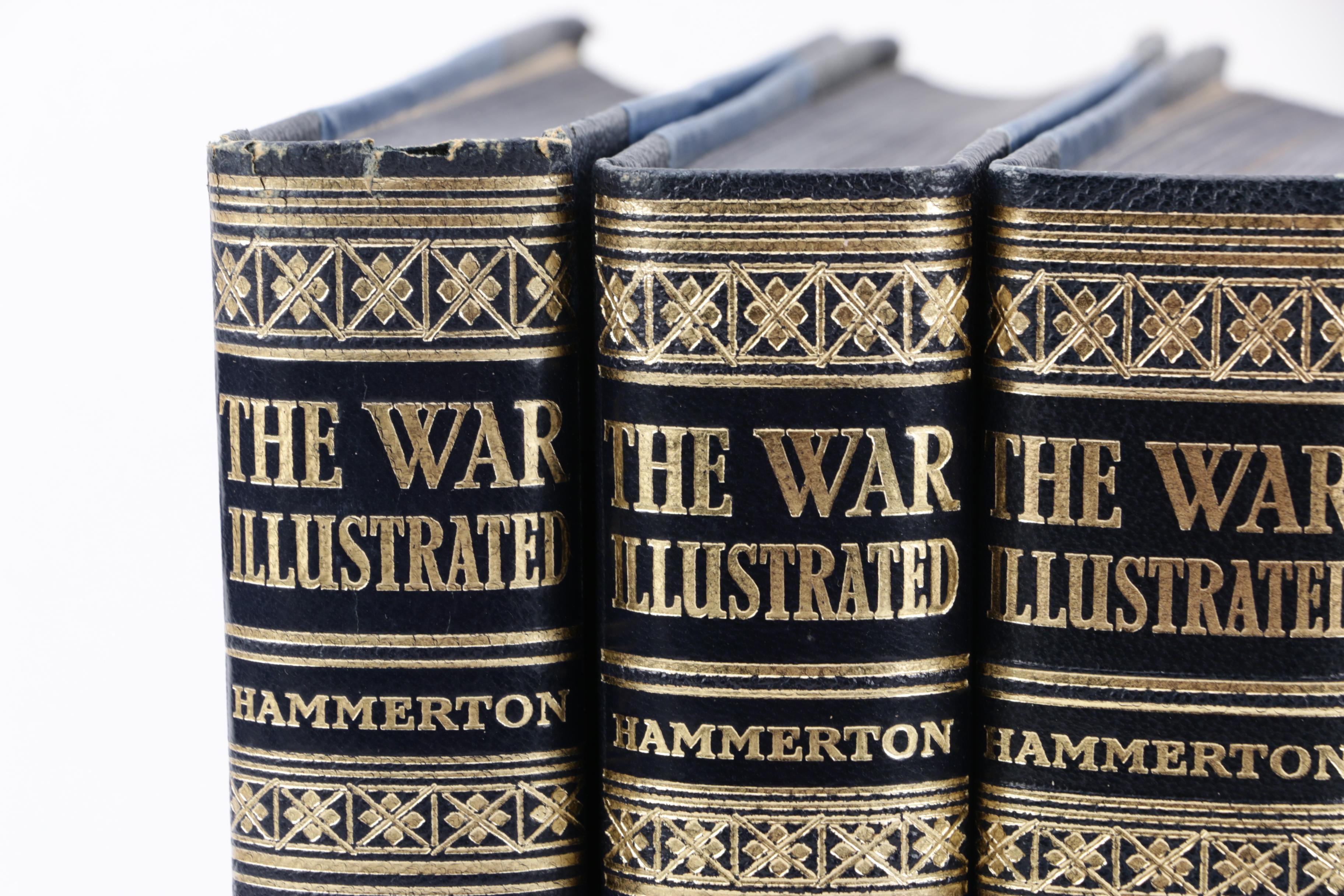 Complete "The War Illustrated" Edited by Sir John Hammerton in Ten Volumes