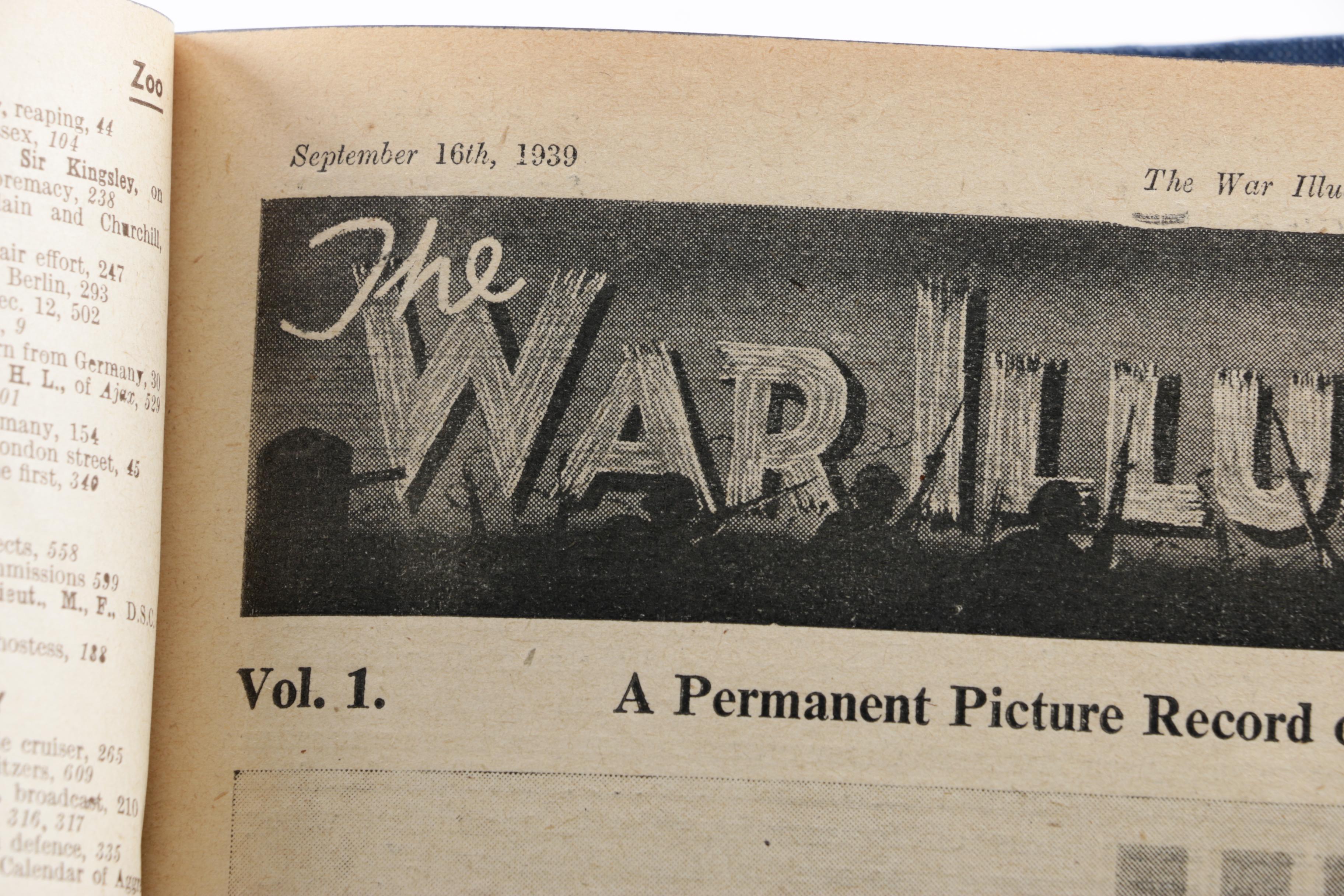 Complete "The War Illustrated" Edited by Sir John Hammerton in Ten Volumes