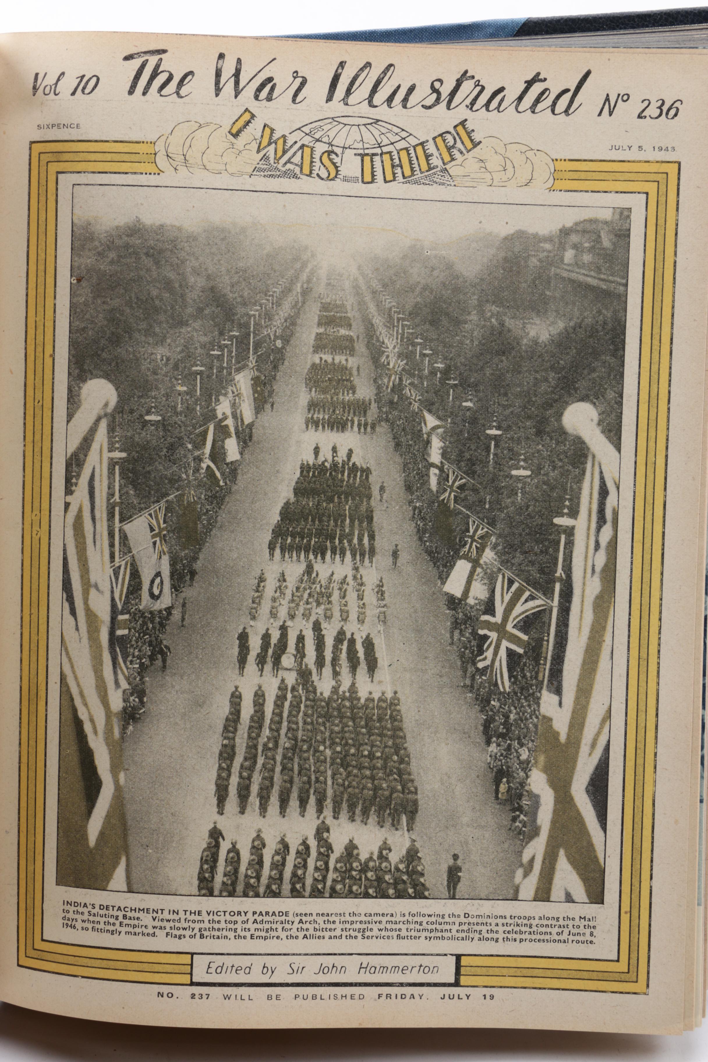 Complete "The War Illustrated" Edited by Sir John Hammerton in Ten Volumes