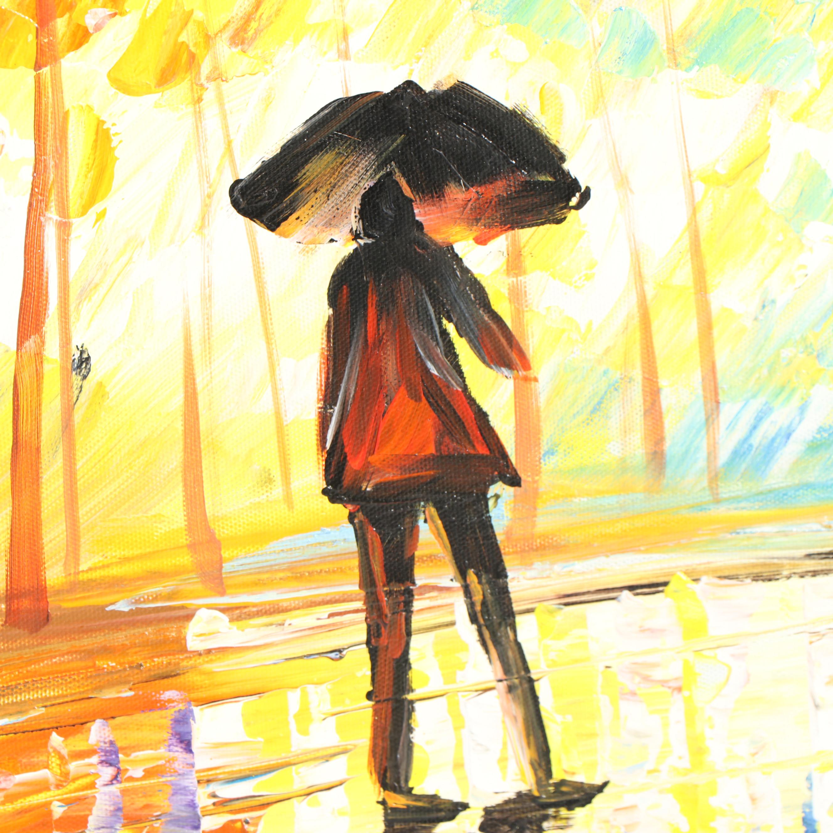 Leonid Afremov Oil Painting "Bewitched Park"