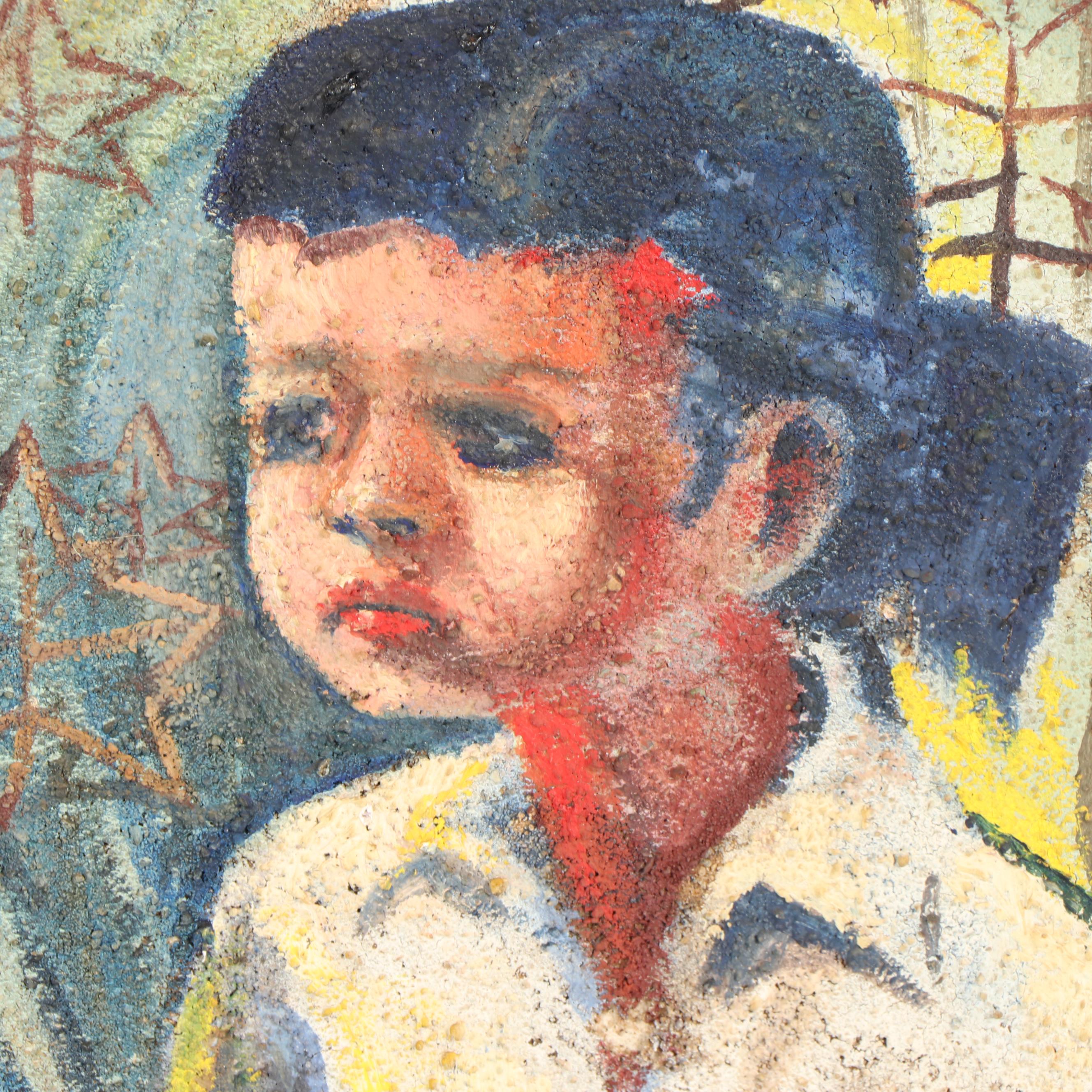 Oil Portrait Painting of a Young Girl